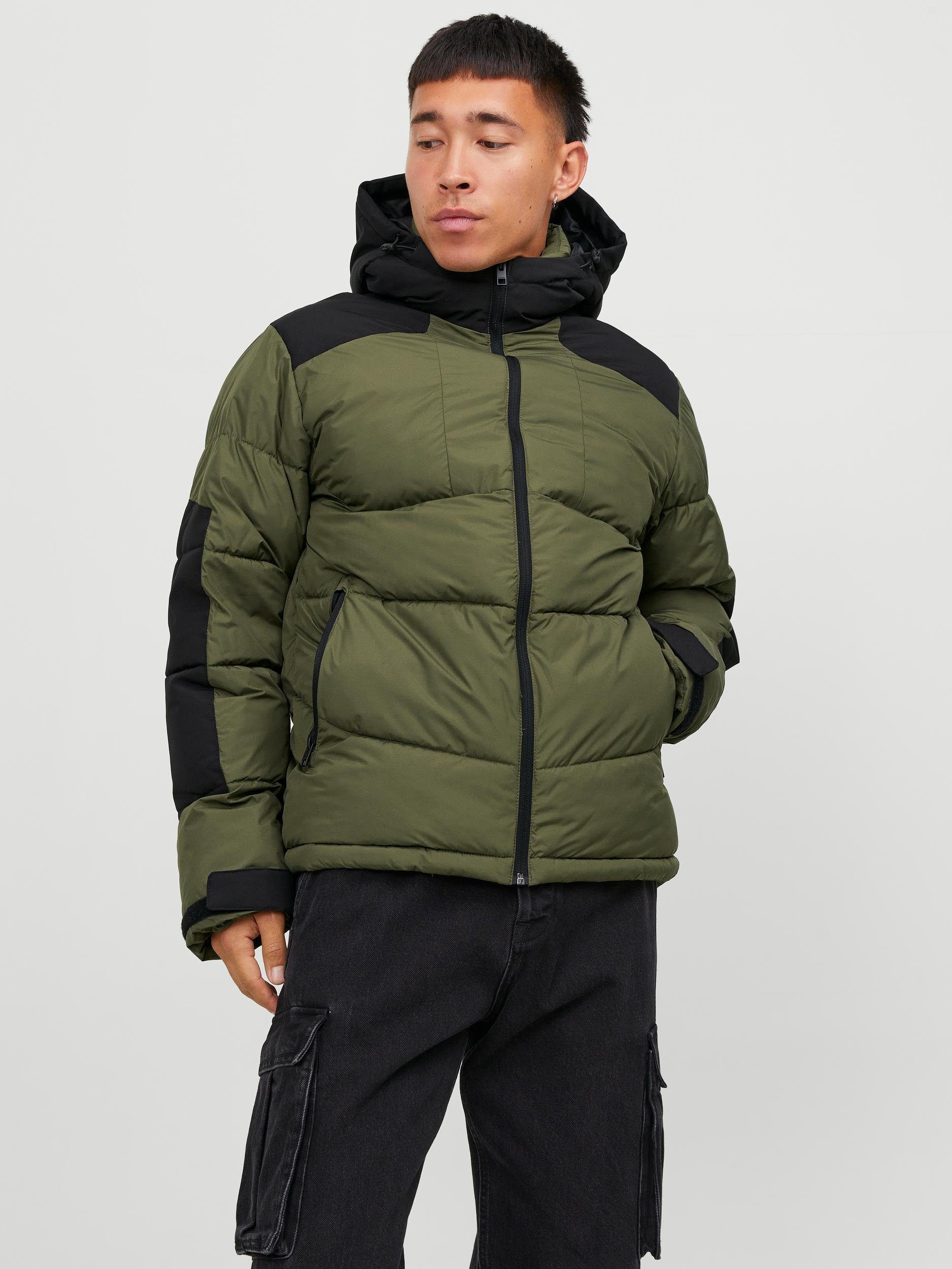 Jones Steppjacke & Olive SN Jack PUFFER Night JCOOTIS