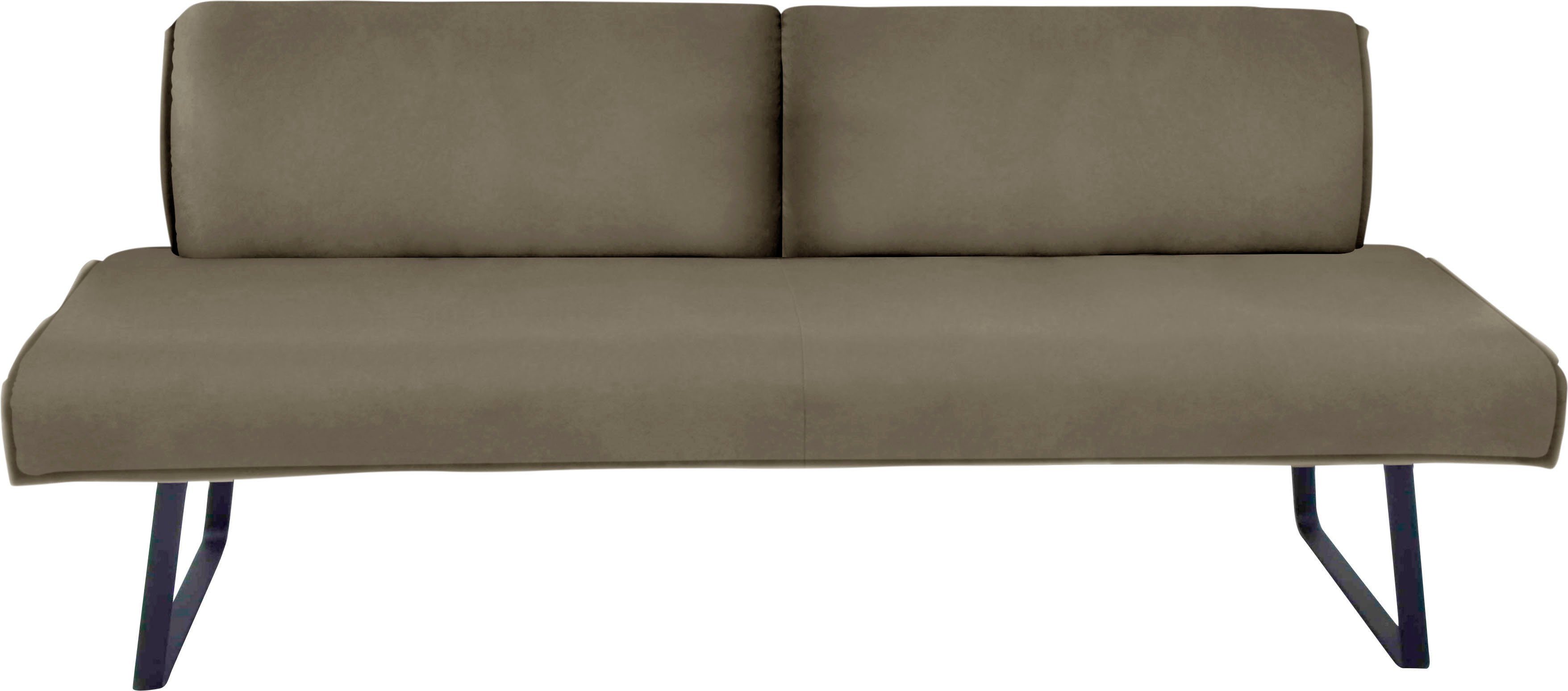 in & K+W Rückenneigungsverstellung, 196 cm Komfort Wohnen gepolstert II, oder Sitzbank mit Breite Deseo 173