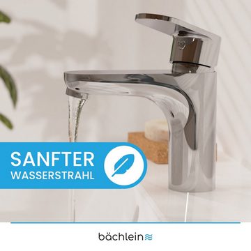 Bächlein Badarmatur Elegante Waschtischarmatur Keila (Stilvolle Badarmatur) Minimalistisches Design - Langlebiger Wasserhahn