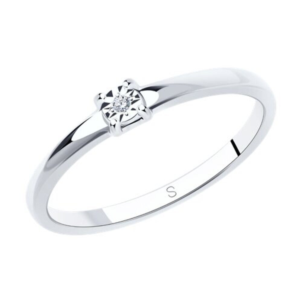 Secretforyou Fingerring Fingerring Ring 925 Silber Brillant Echtschmuck