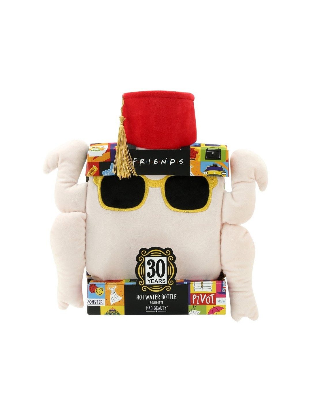 Wärmflasche Friends 30 Jahre 3D Wärmflasche zur Serie