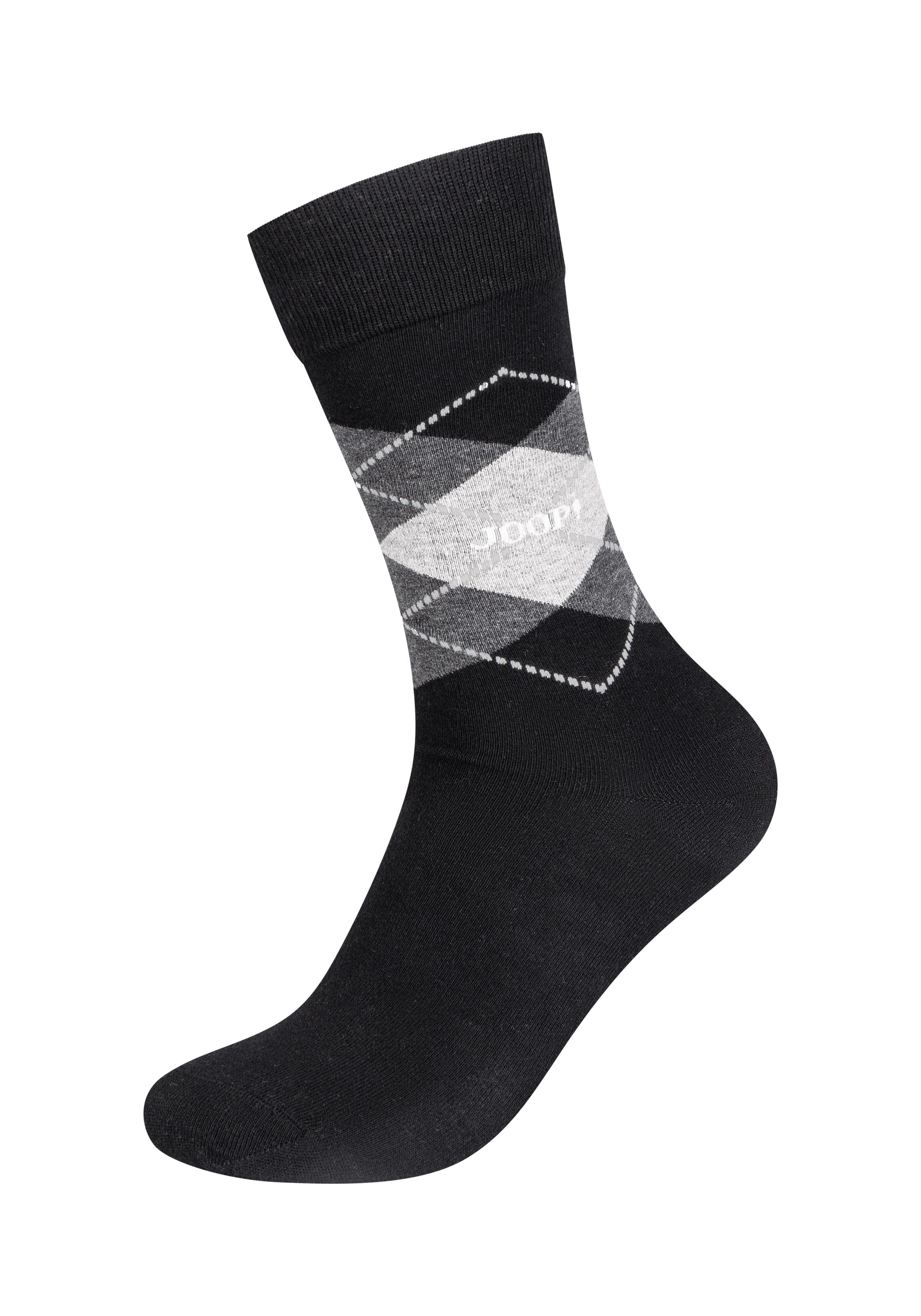 JOOP! Socken premium essentials (4-Paar, 4 Paar) mit elastischem Bund