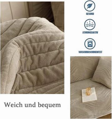 Sofaschoner rutschfest Schlichtes, modernes Sofabezugs, Sofa überwurfdecke Coonoor, Sofaschoner für sitzfläche couch, Geeignet für alle Jahreszeiten