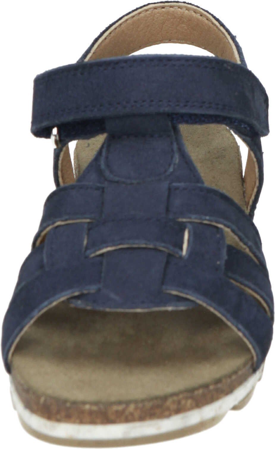 Vado Sandaletten Sandalette blau Nubukleder aus