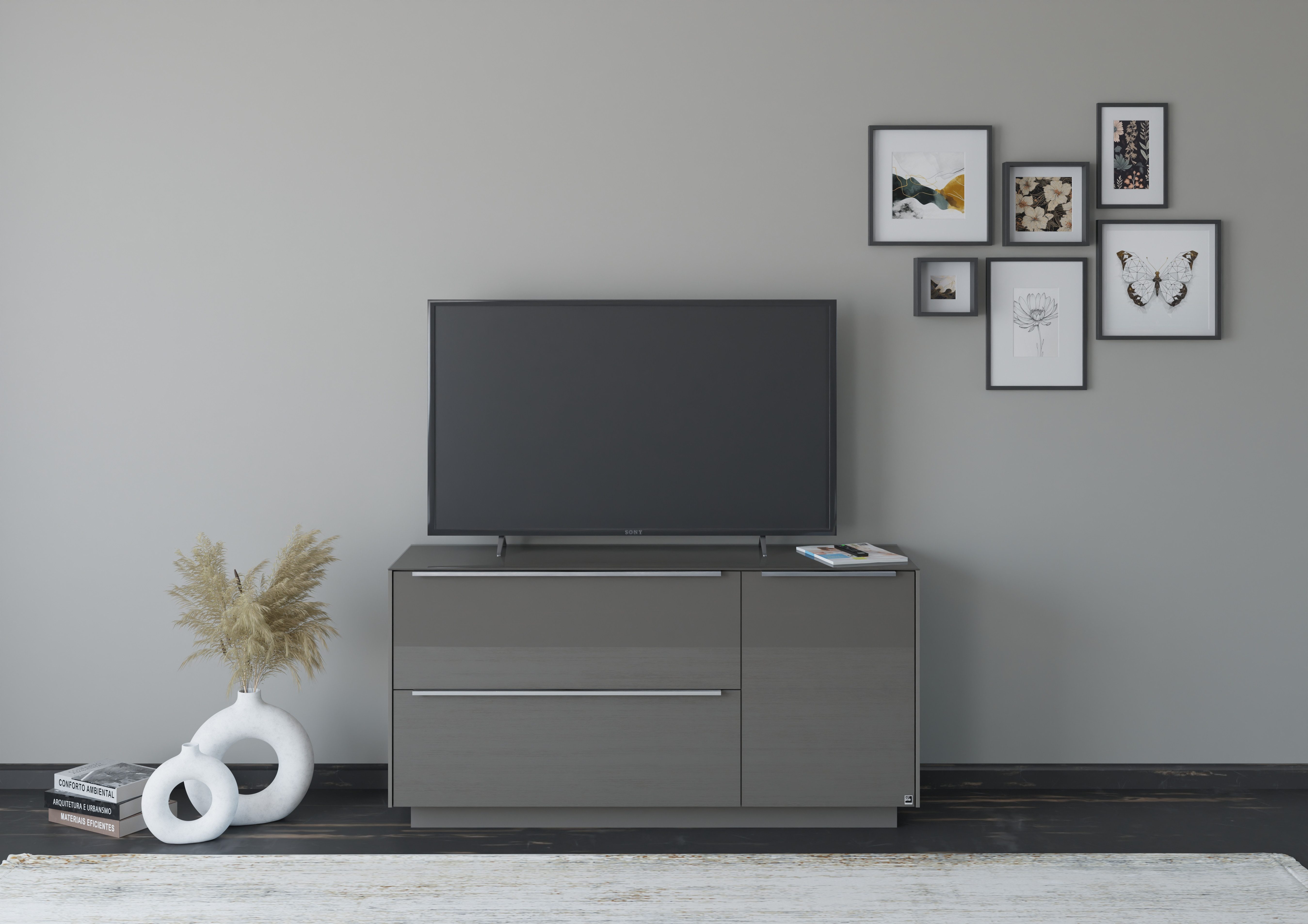 set one by Musterring Lowboard Reno (1 St), Mit Sockel in diversen Farben, 71 cm Höhe & Farbauswahl