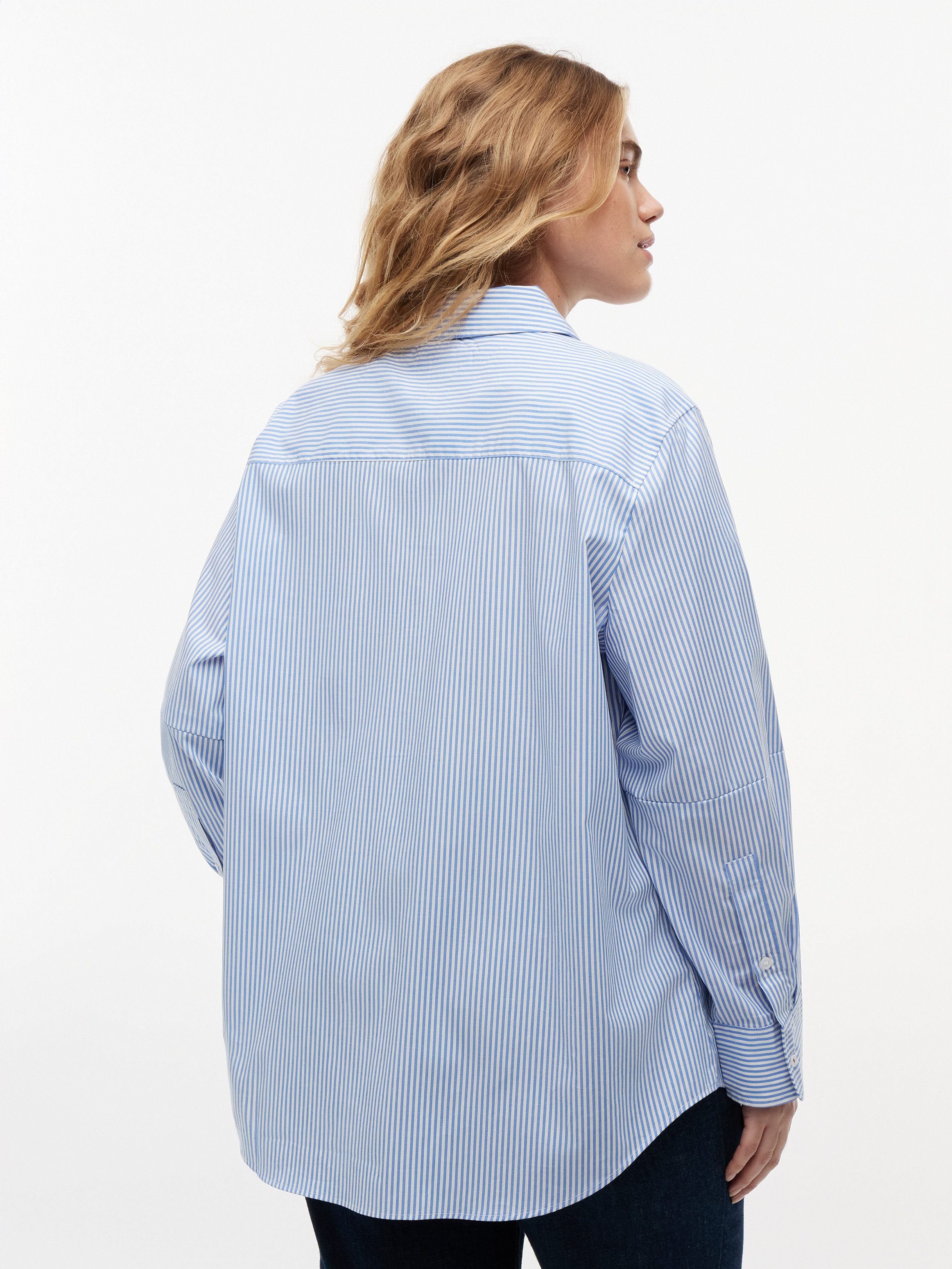 Tommy Hilfiger Curve Hemdbluse CRV ESS POPLIN REGULAR SHIRT in Großen Größen, Popeline Qualität, Logostickerei