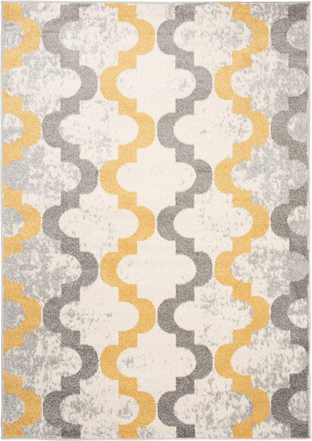 Mazovia Teppich LAZUR_Geometric, 140x190, Geometrisch, Modern, Kurzflor, Ge günstig online kaufen