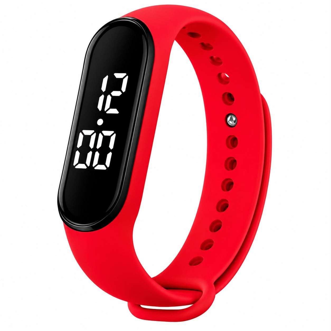 Taffstyle Quarzuhr Digitale Armbanduhr Silikon LED Sportuhr Gummi Kinderuhr Unisex bunt, (Batteriebetriebene LED-Uhr – kein Aufladen und kein Ladekabel nötig)