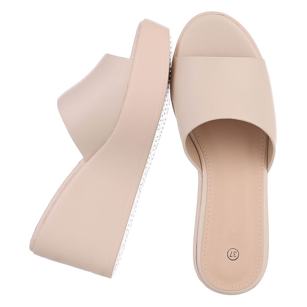 Ital-Design Moderne Wedge-Sandalen mit Plateau für Damen Plateausandaletten günstig online kaufen