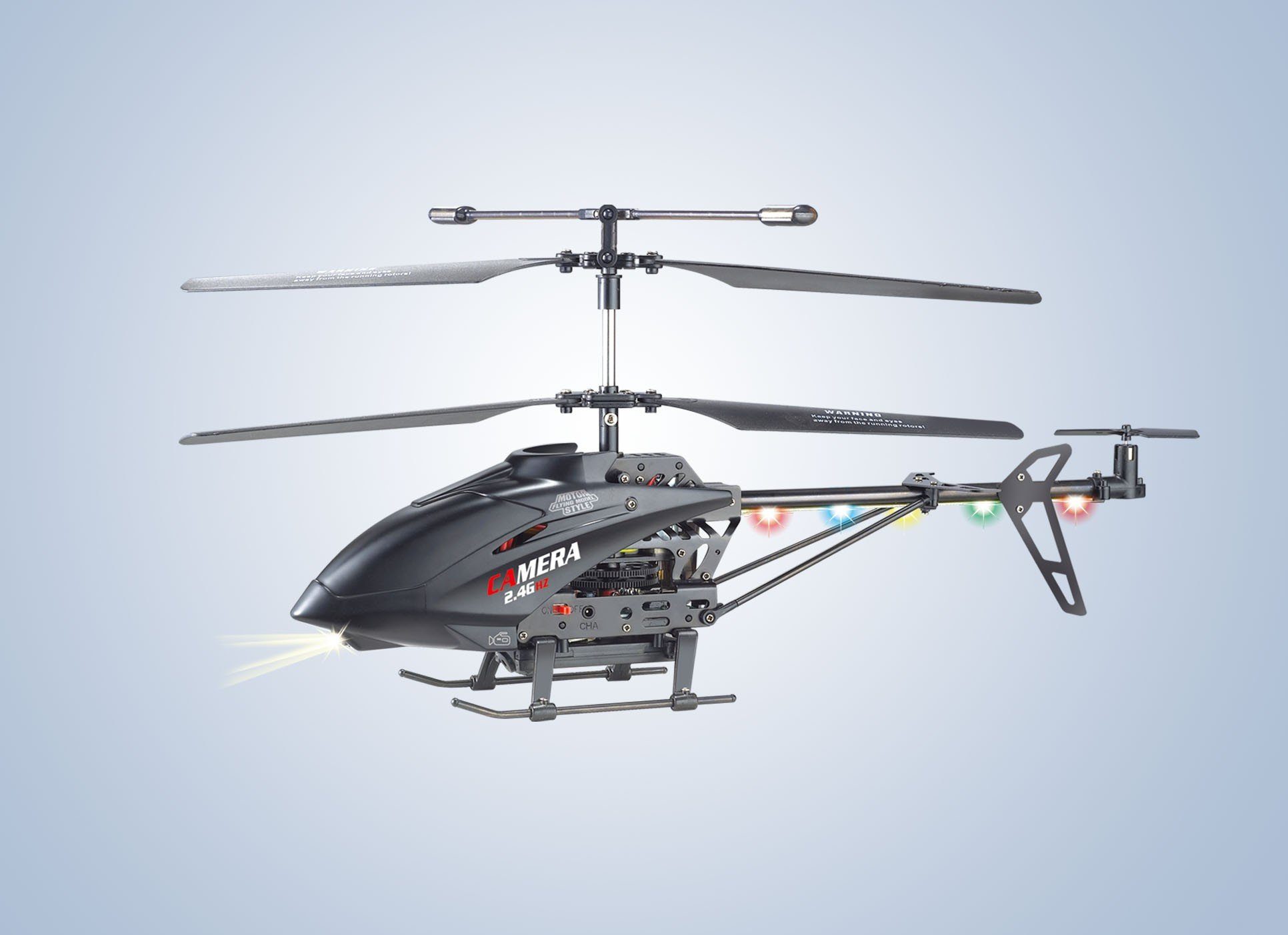 RC-Helikopter RC U13A Helikopter LED 2,4Ghz Videokamera Gyroscope inkl. 2GB MicoSD
