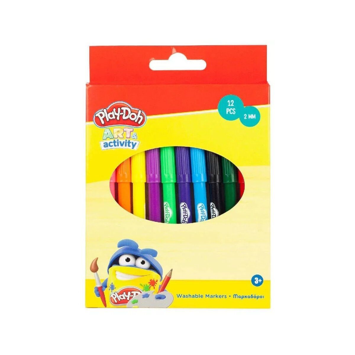 Play-Doh Kreativset Play-Doh Art auswaschbare Filzstifte, 12er-Set