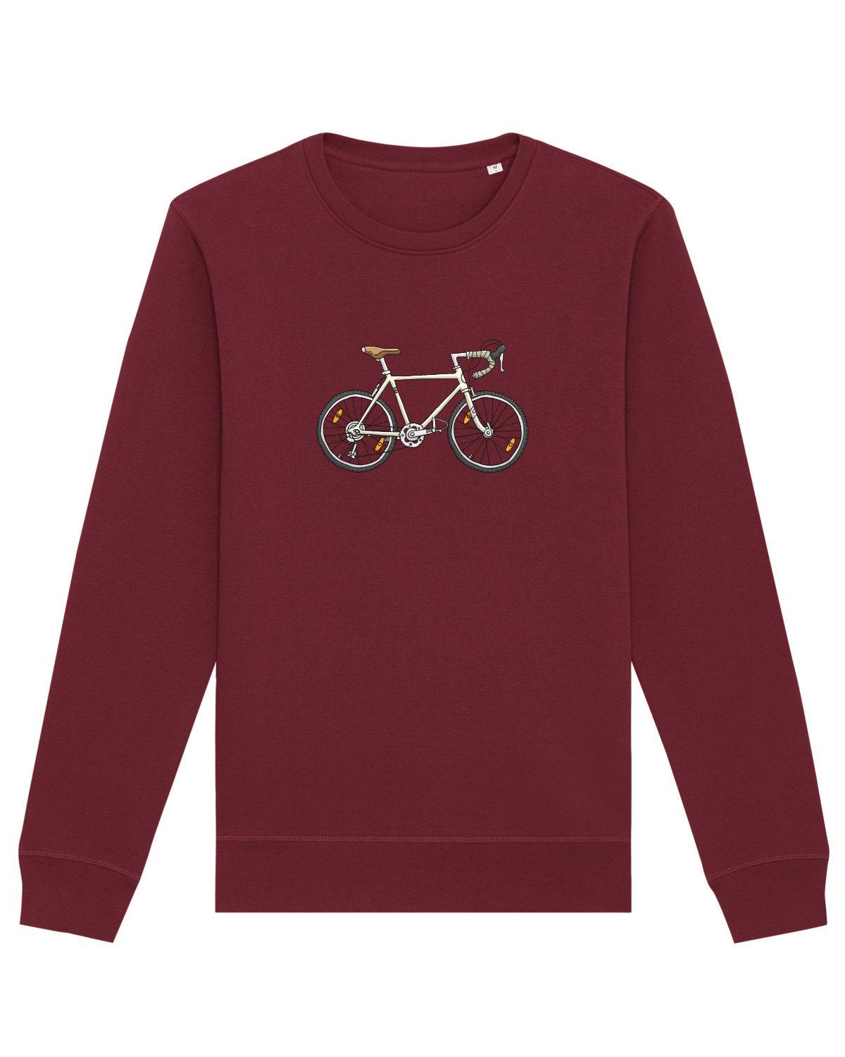 wat? Apparel Sweatshirt Doodle (1-tlg) bike weinrot