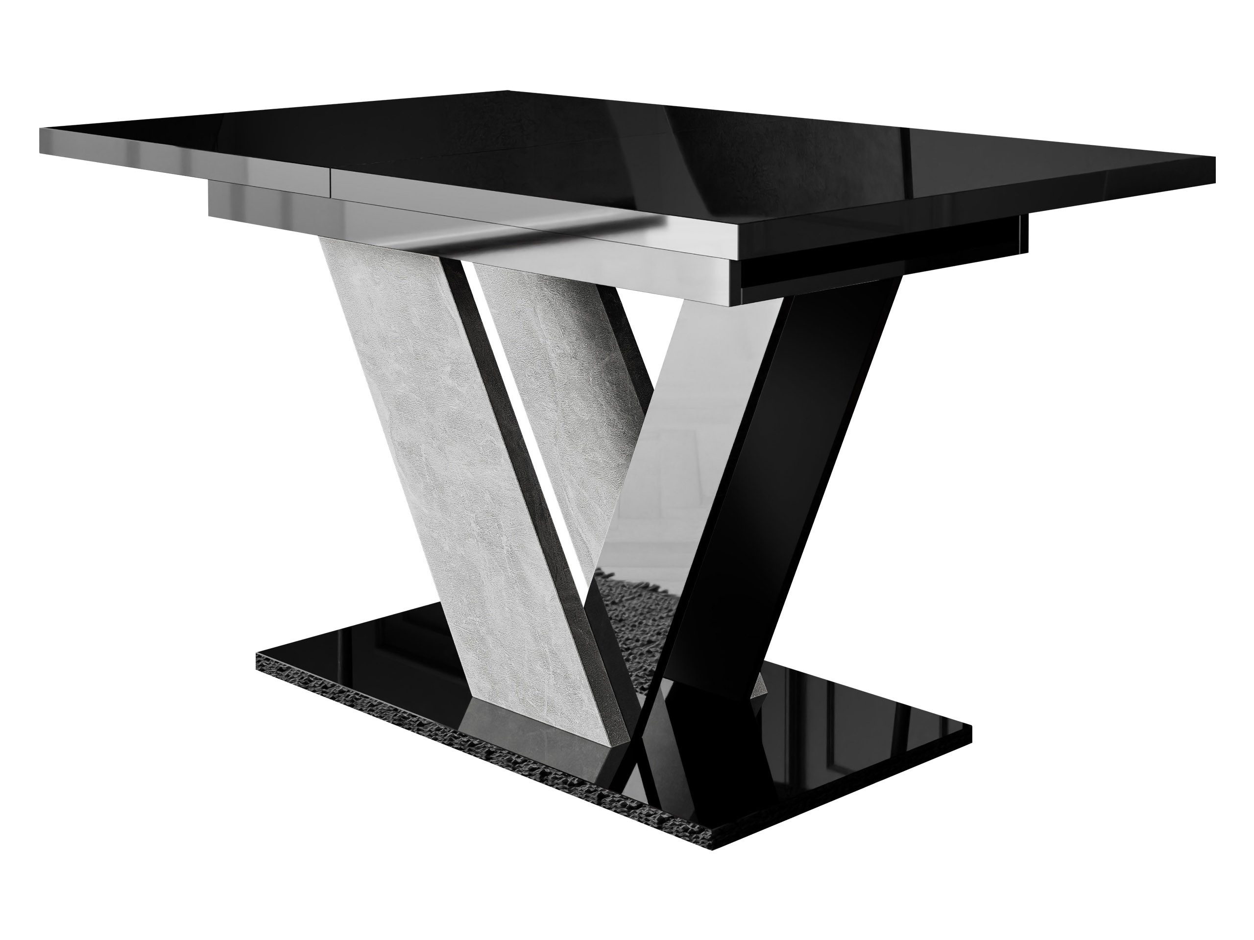 MIRJAN24 Esstisch Dubai (Ausziehbar - 1x Einlegeplatte), 120-160x80x76 cm, günstig online kaufen