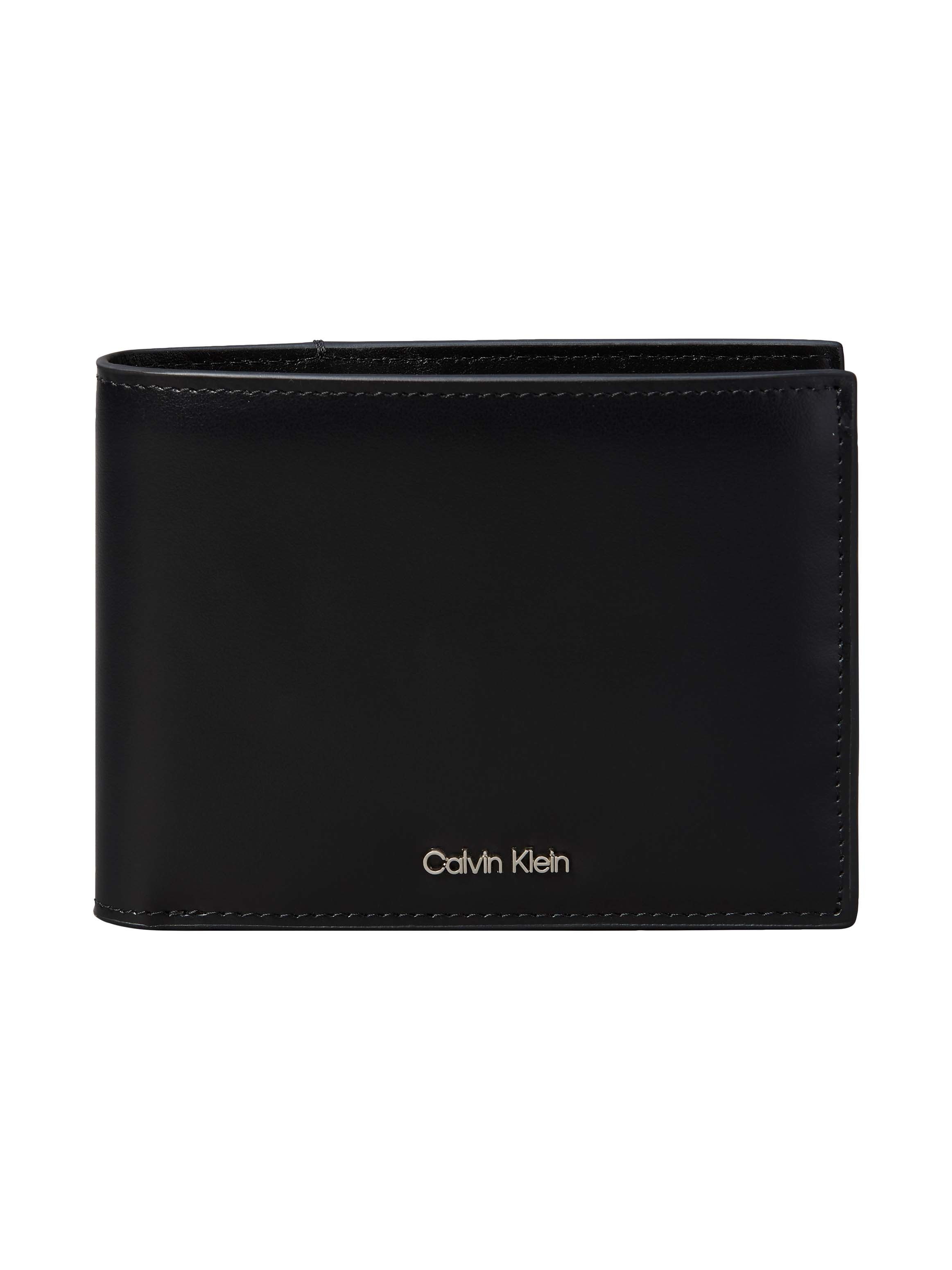 Calvin Klein Geldbörse RAISED EW TRIFOLD, unisex Geldbeutel, Portemonnaie, Money Pocket