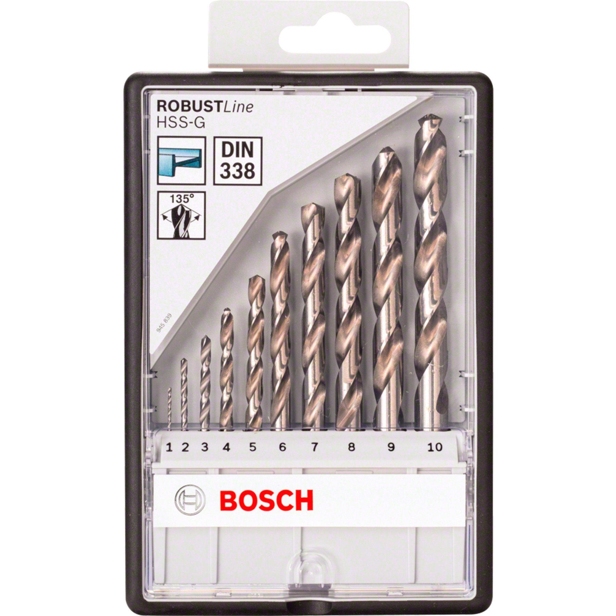 BOSCH Set, Robust-Bohrer Bosch Bit-Set 5-teilig Professional