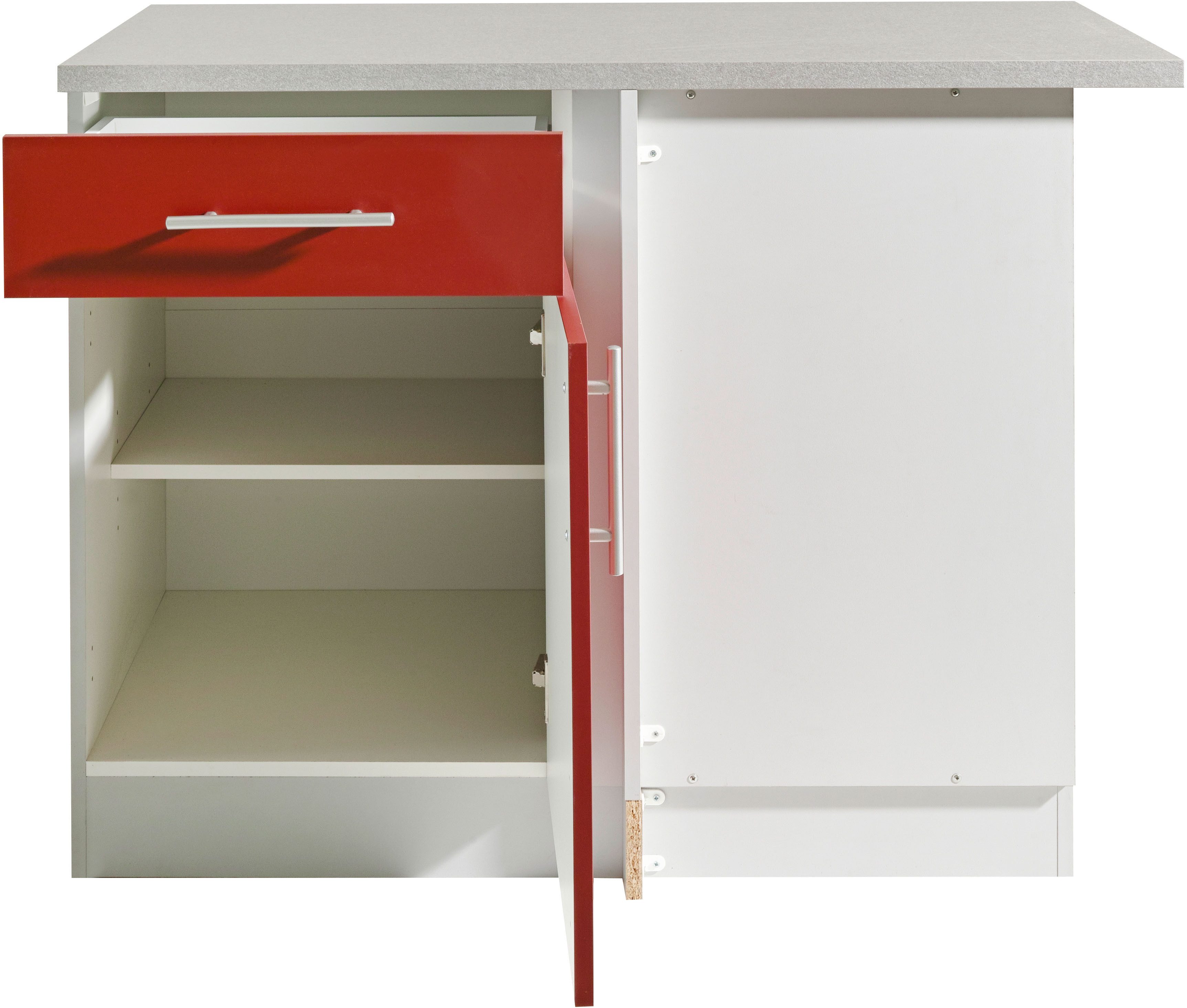 wiho Küchen Eckunterschrank Kiel 110 cm günstig online kaufen