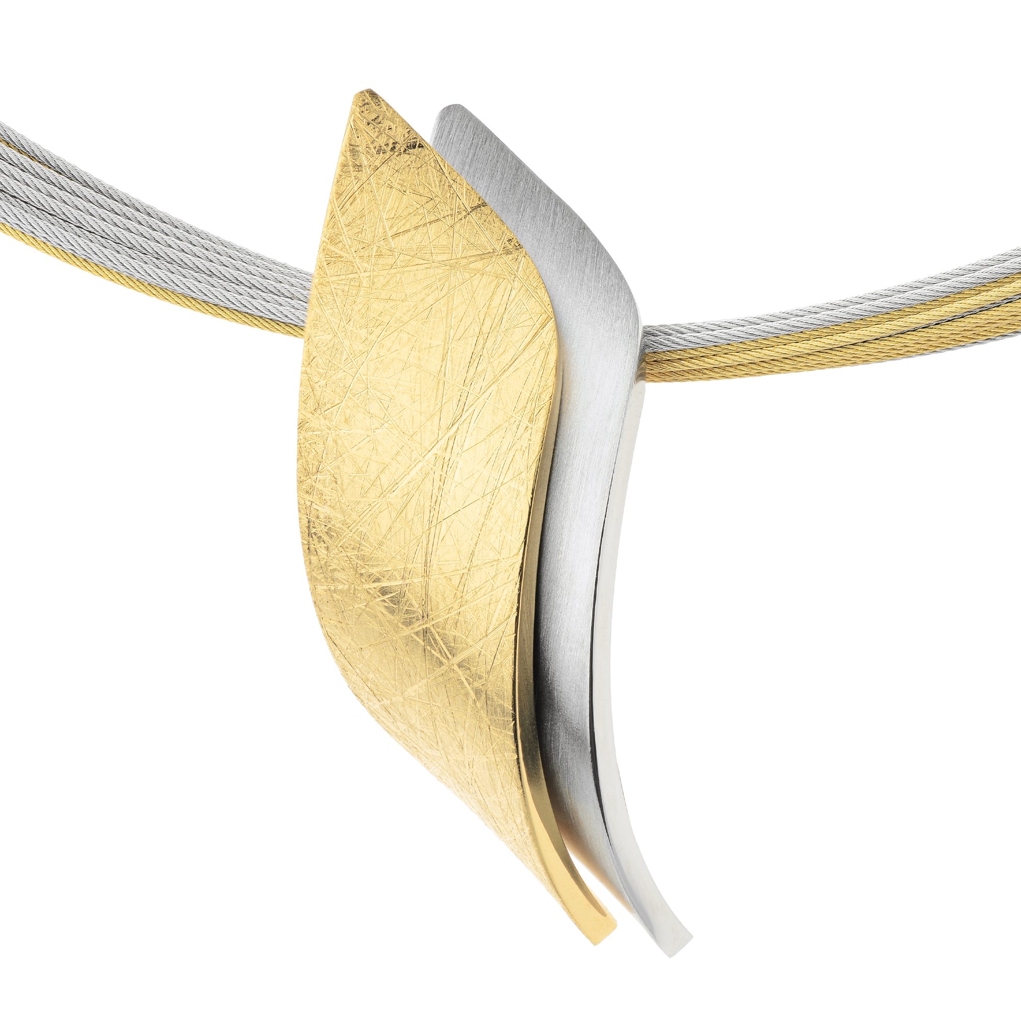 Ernstes Design Кулоны Anhänger Edelstahl bicolor AN943