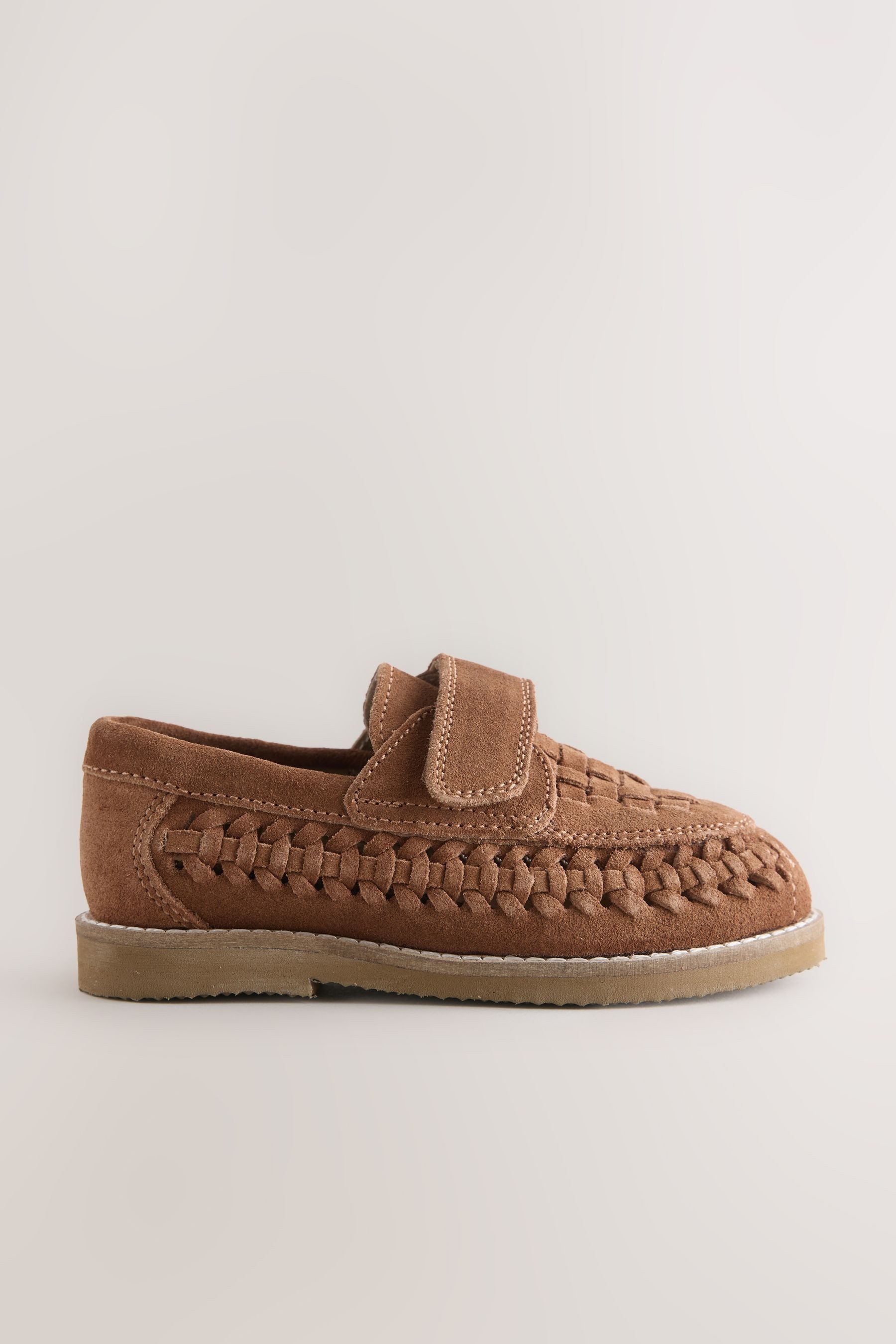 Next Loafer mit Klettverschluss aus Veloursleder Loafer (1-tlg)