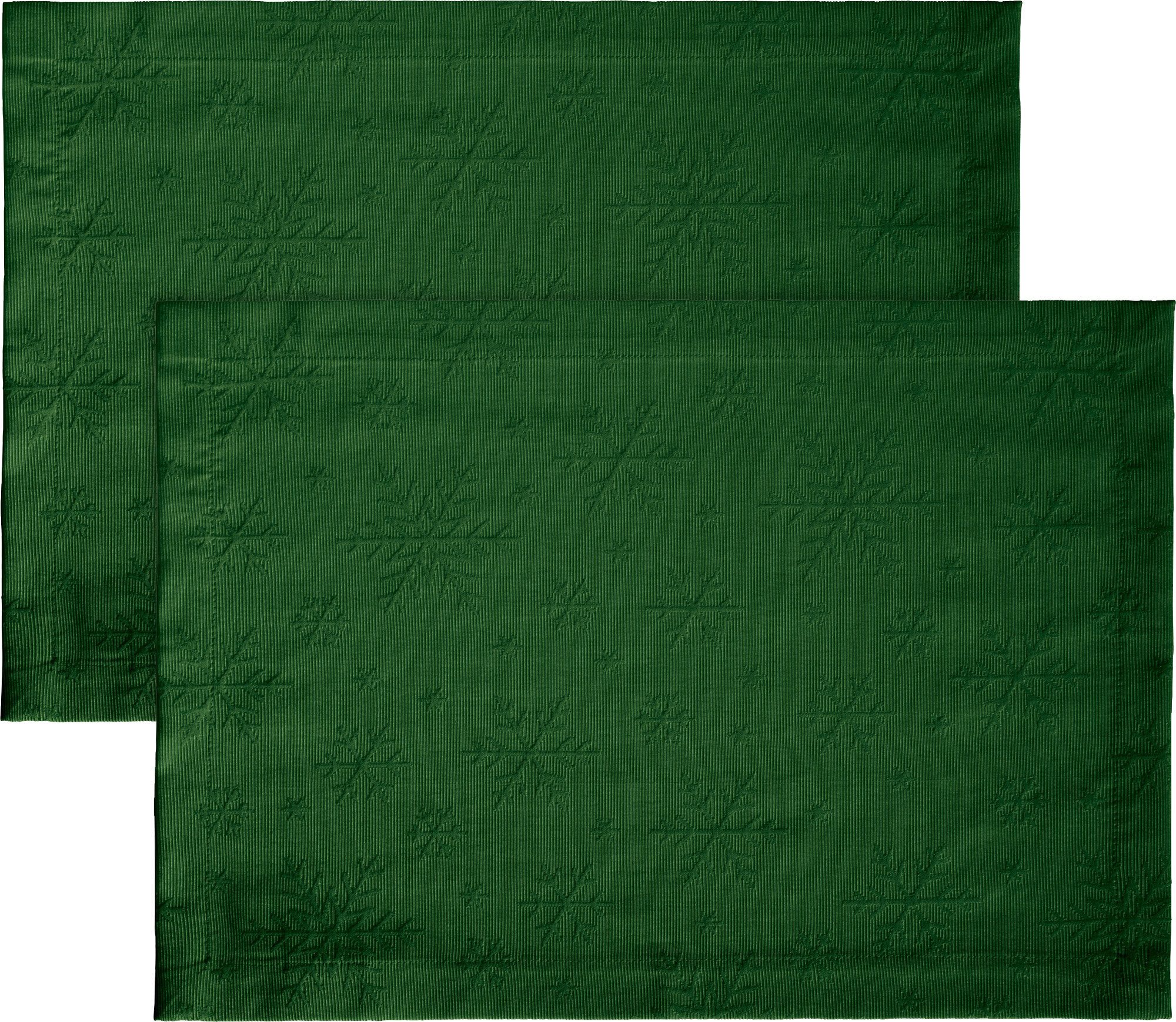 REDBEST Platzset Tischset "Snowflake" 2er-Pack, bügelleicht Uni günstig online kaufen