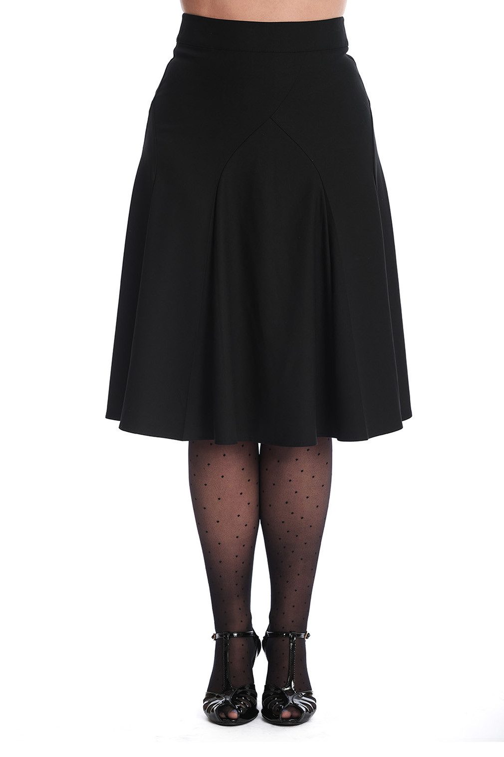 Banned A-Linien-Rock Carol Classic Schwarz Vintage günstig online kaufen