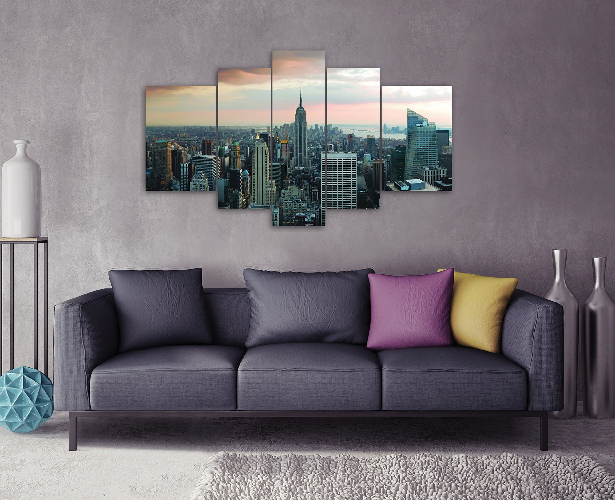 Wallarena Leinwandbild SET Groß XXL Wandbilder günstig online kaufen