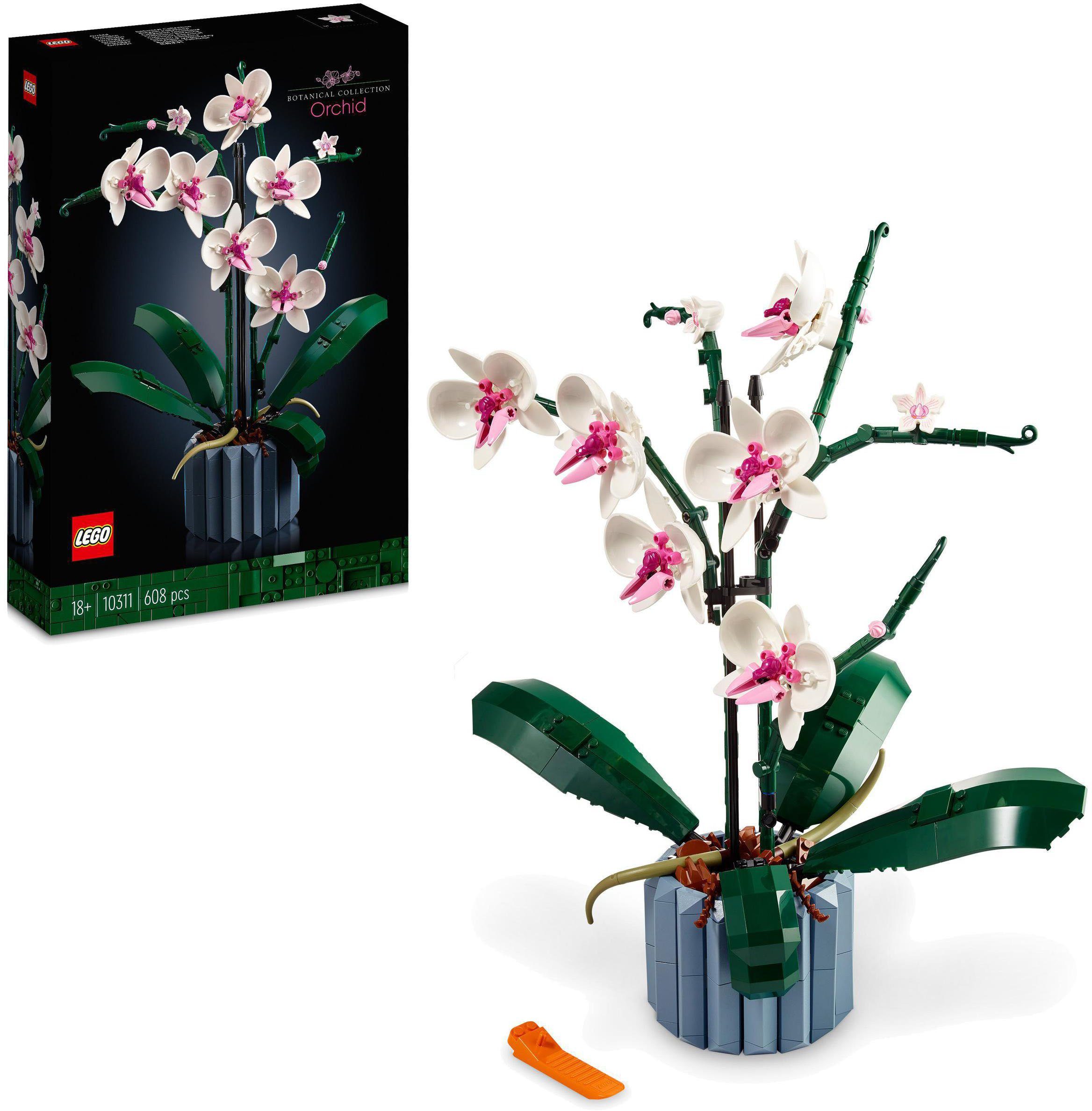 LEGO® Konstruktionsspielsteine Orchidee (10311), LEGO®, (608 St)