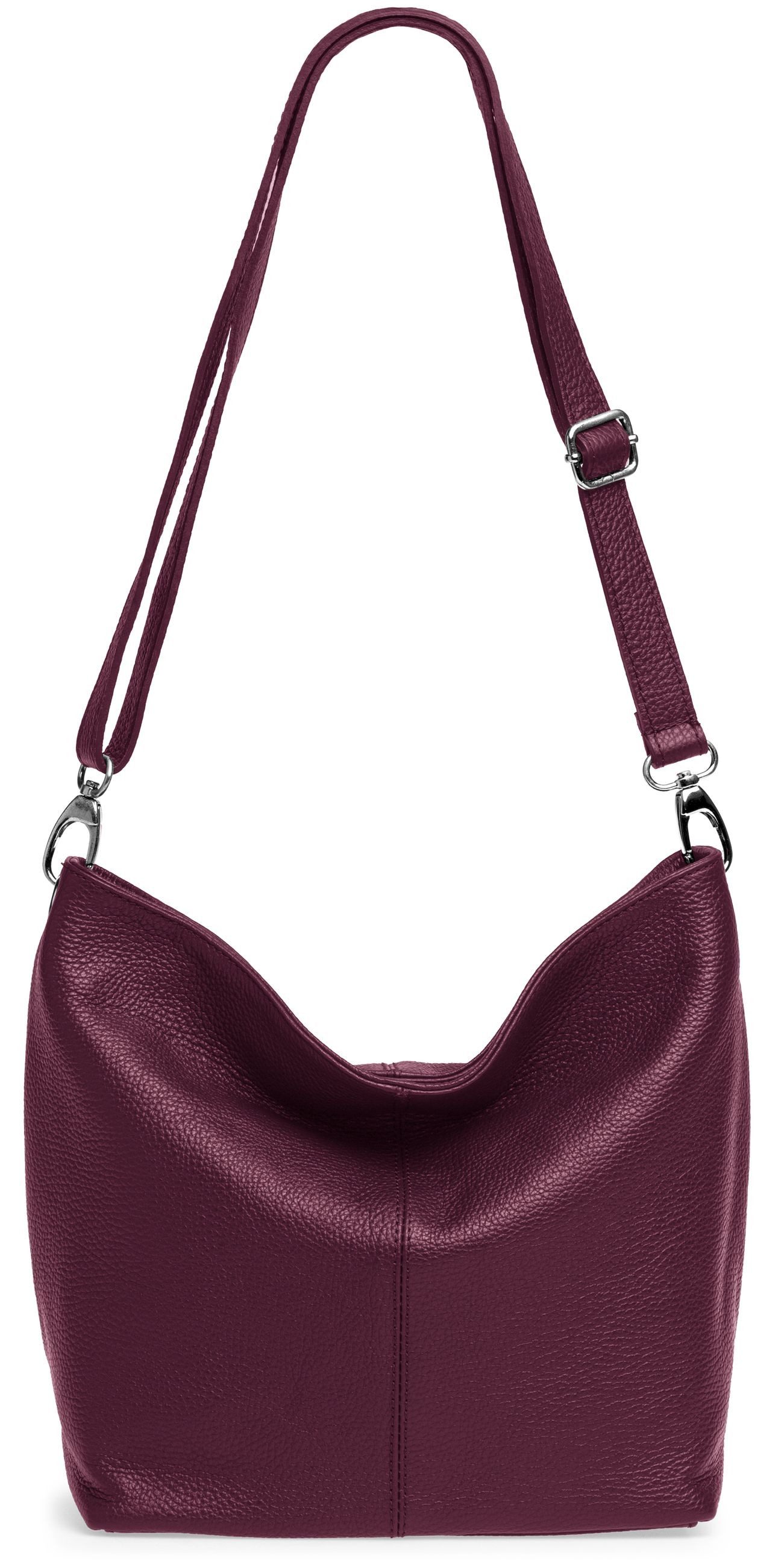 Caspar Schultertasche Klassische Damen Leder Handtasche günstig online kaufen