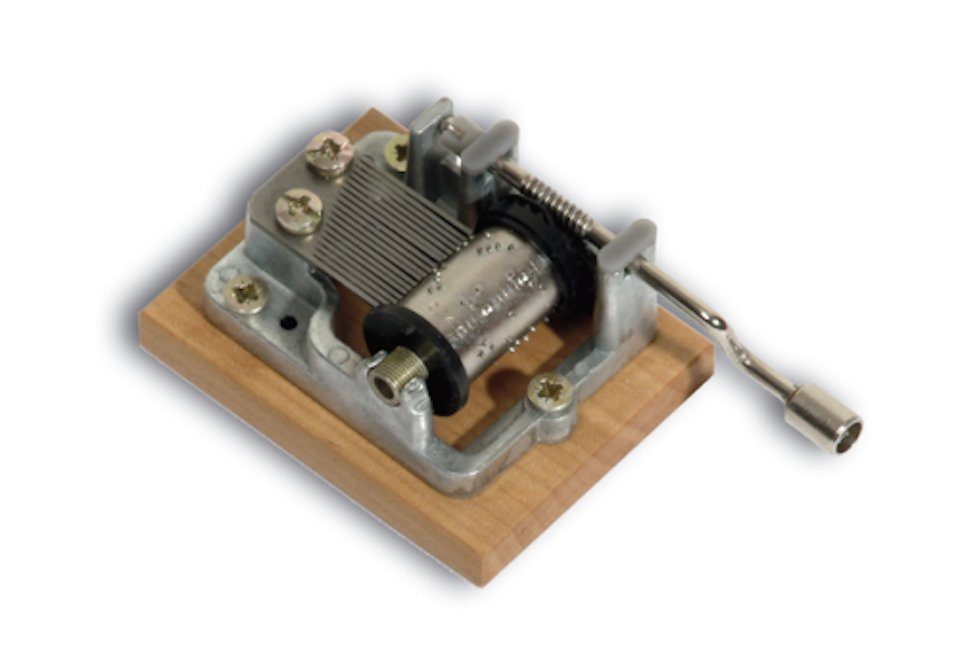 Fridolin Spieluhr Kurbel-Spieldose Melodie: We wish you a merry Christmas, günstig online kaufen