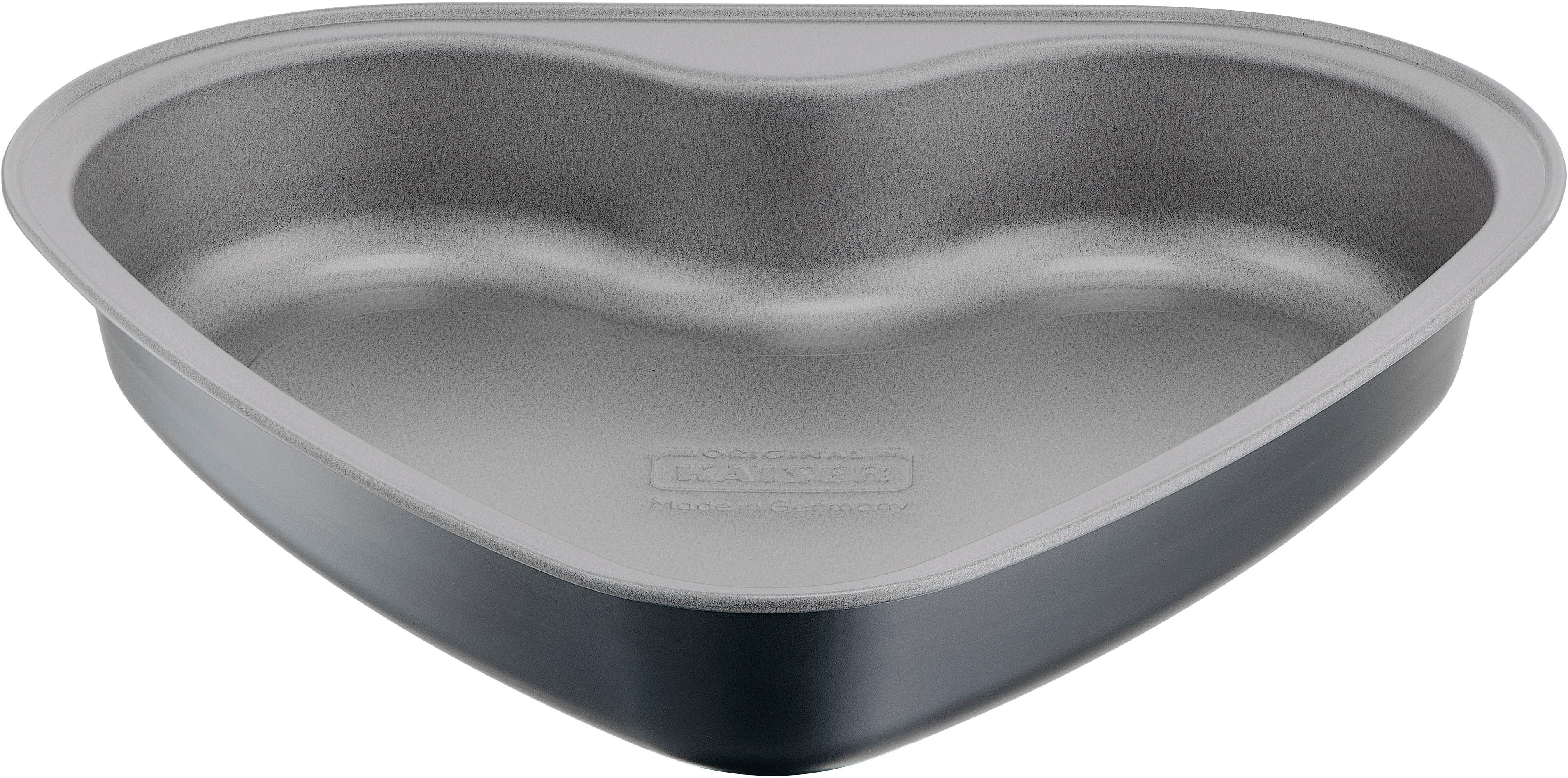 Kaiser Форми для випічки Herzkuchenform Inspiration, (1-tlg), antihaftbeschichteter Stahl, gute Wärmeverteilung, bis 230°C hitzefest