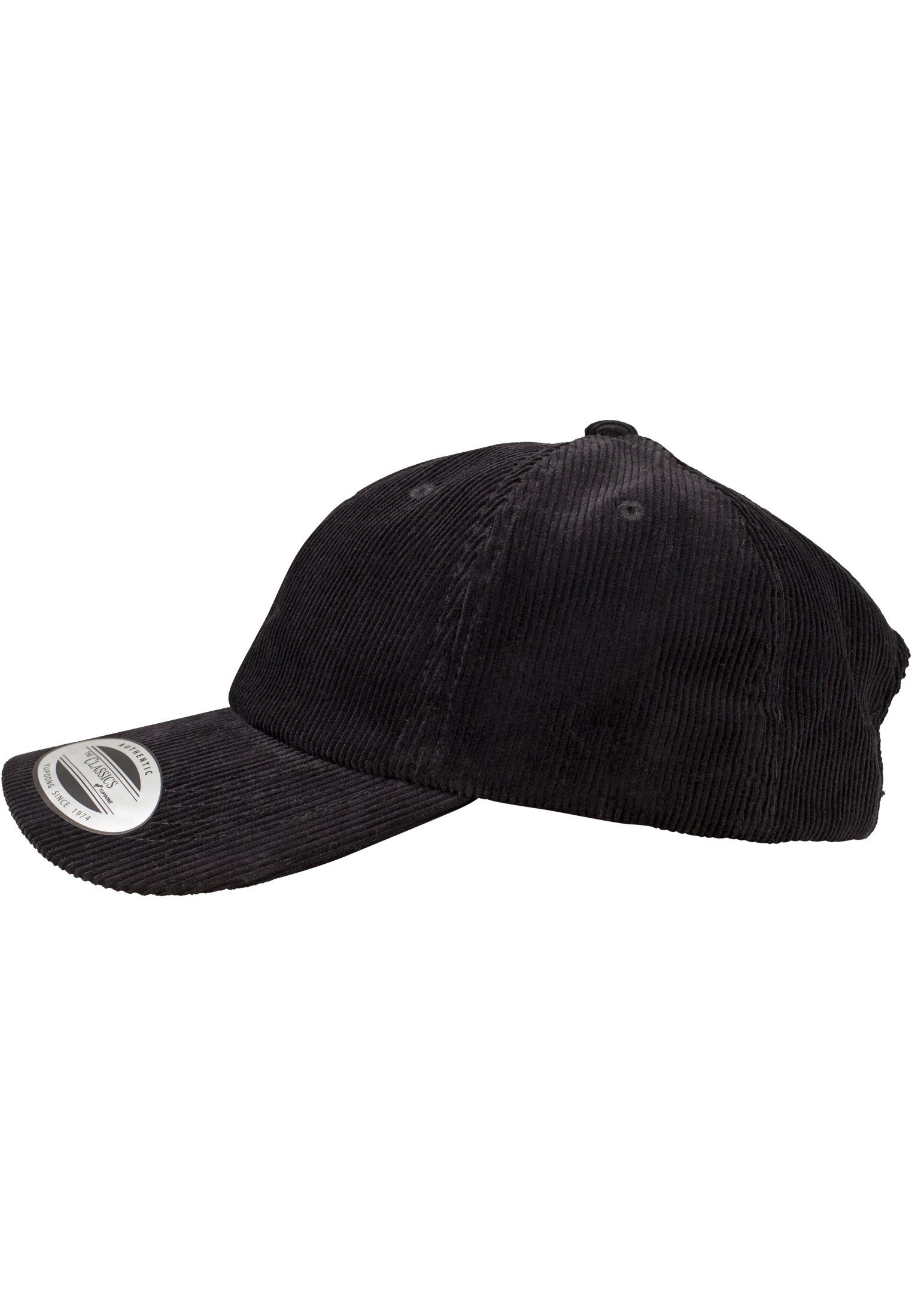 Flexfit Flex Cap Accessoires Low Dad black Cap Profile Corduroy