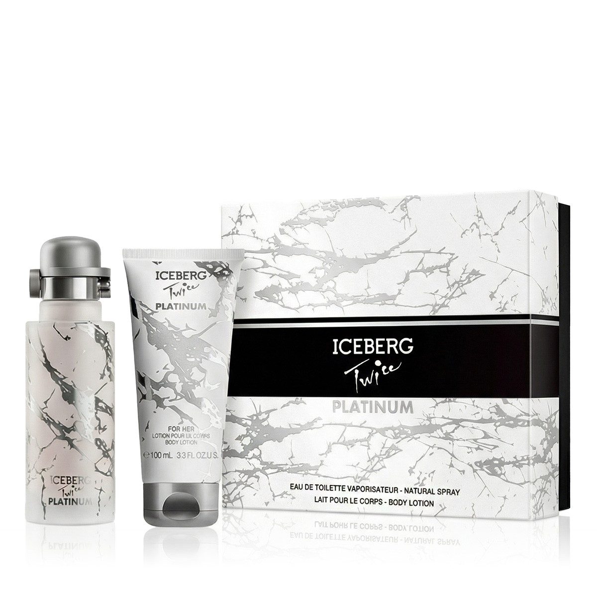 ICEBERG Duft-Set Twice Platinum