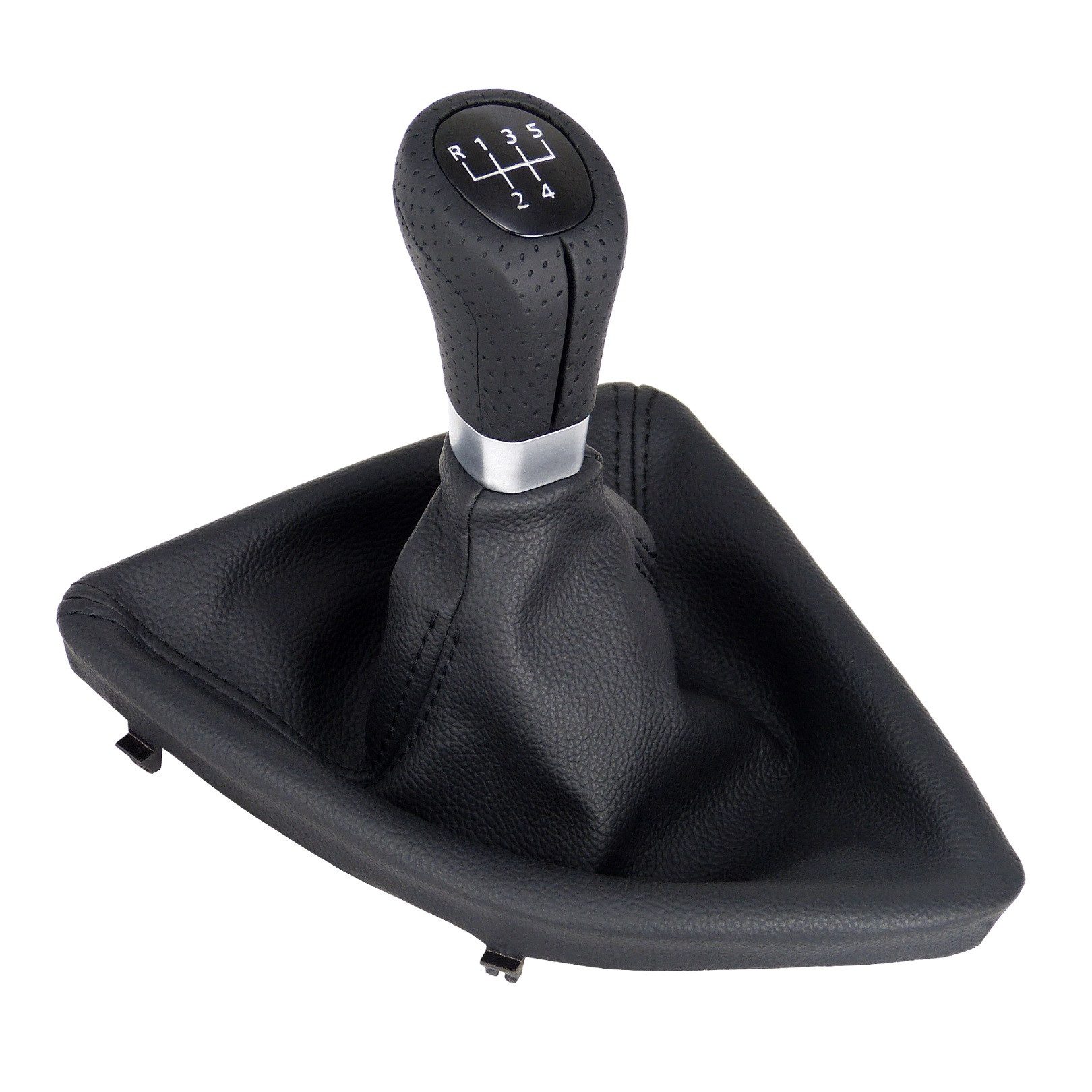 L & P Car Design Schalthebel Schaltknauf für BMW 1er Coupe Cabrio Limo Short Shift e81 e82 e87 e88 (Set, 1 St., Schaltknauf, Schaltsack, Rahmen), Plug&Play Montage