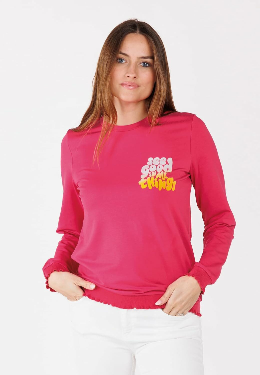 Key Largo Rundhalspullover Rundhalspullover für Damen (1-tlg)