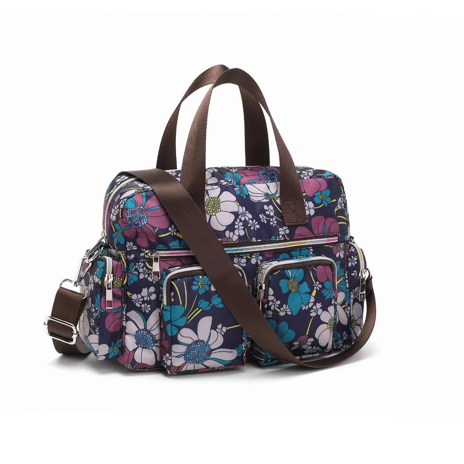 KONO Handtasche Damenhandtasche, Wasserdicht mit Blumenmuster günstig online kaufen