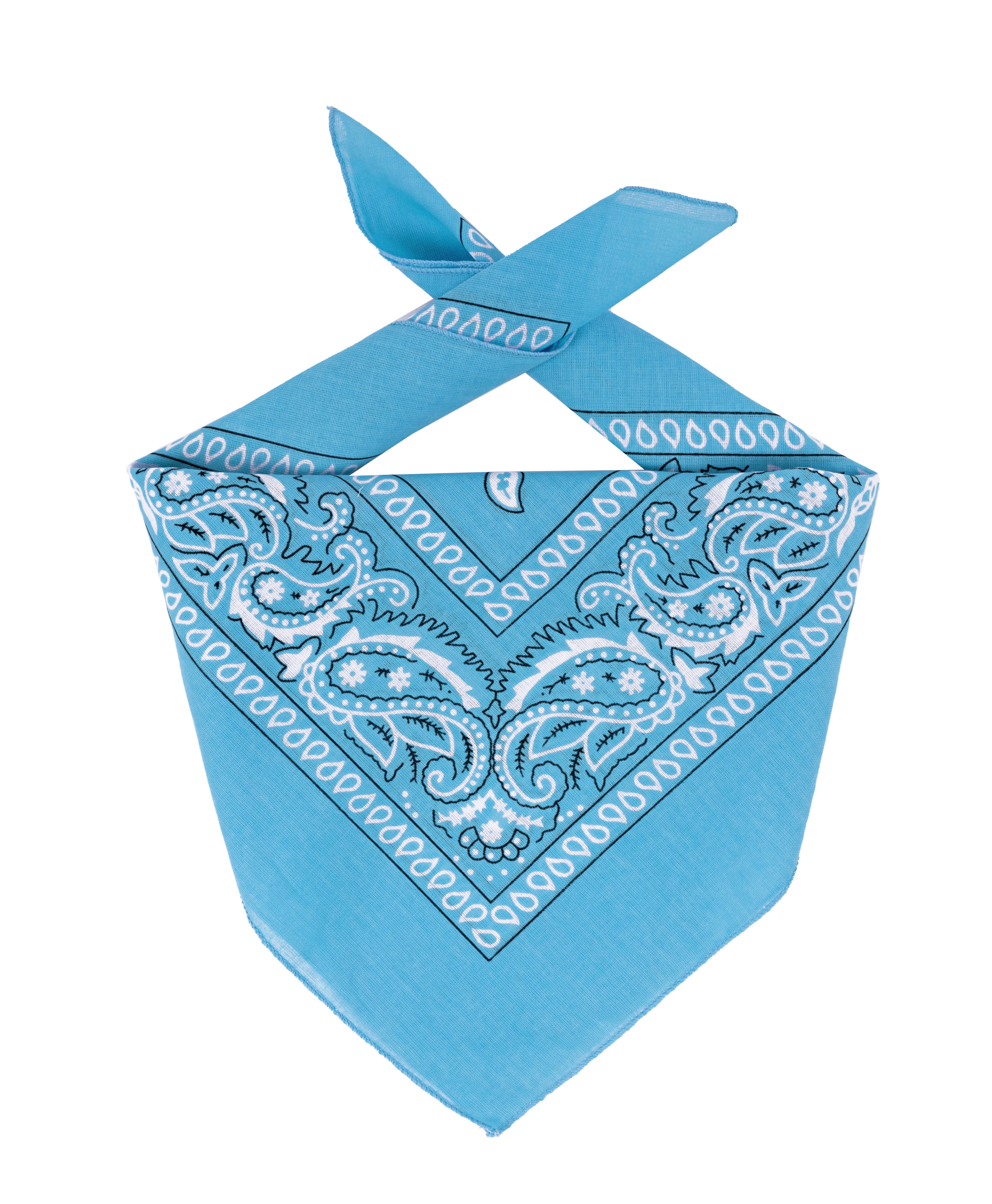 Goodman Design Bandana Paisley Bandanas Baumwolle – 8 Stück, Halstuch und Kopftuch, (Spar-Set, 8er Pack), Angenehm zu tragen – auch über längere Zeit
