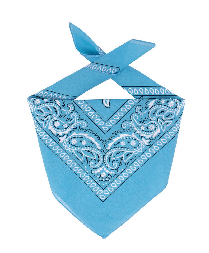 Goodman Design Bandana Klassische Paisley-Bandanas – 2er Set, 55 × 55 cm, (Spar-Set, 2er Pack), Leichtes Material – angenehm bei warmem und kühlem Wetter