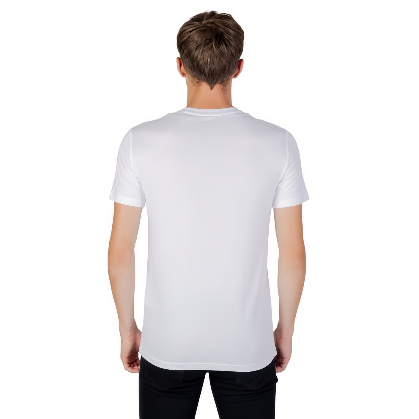 Kleidungskollektion! kurzarm, T-Shirt ein EXCHANGE Must-Have Ihre für Rundhals, ARMANI