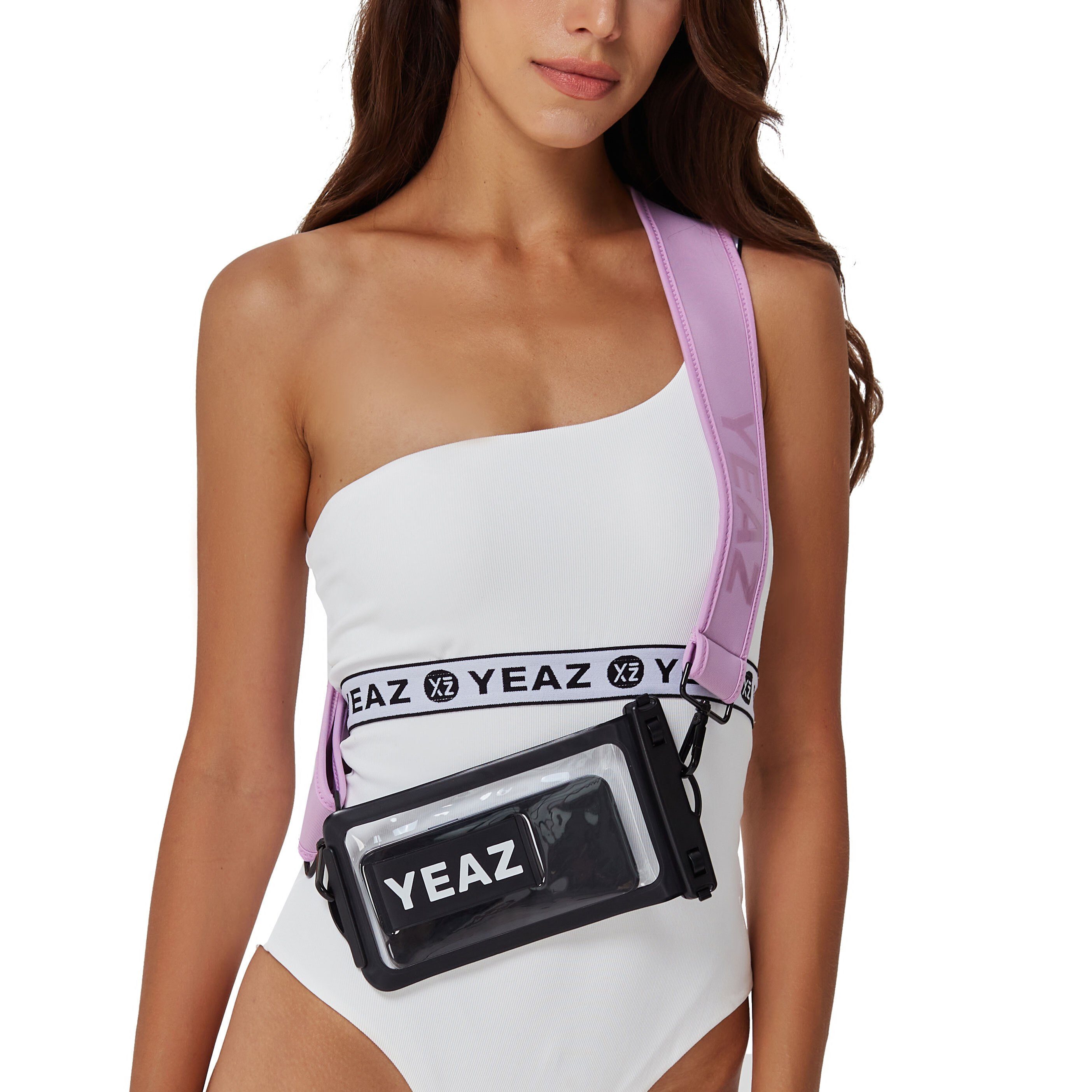 YEAZ Case zum Umhängen OCEAN SHOT Neopren-Gurt mit Handytasche, Neopren-Gurt mit Handytasche