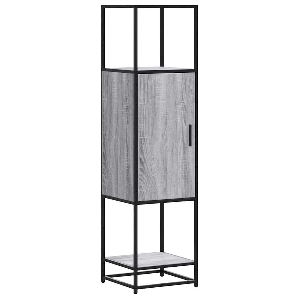 vidaXL Highboard Highboard Grau Sonoma 35,5x35x139 günstig online kaufen