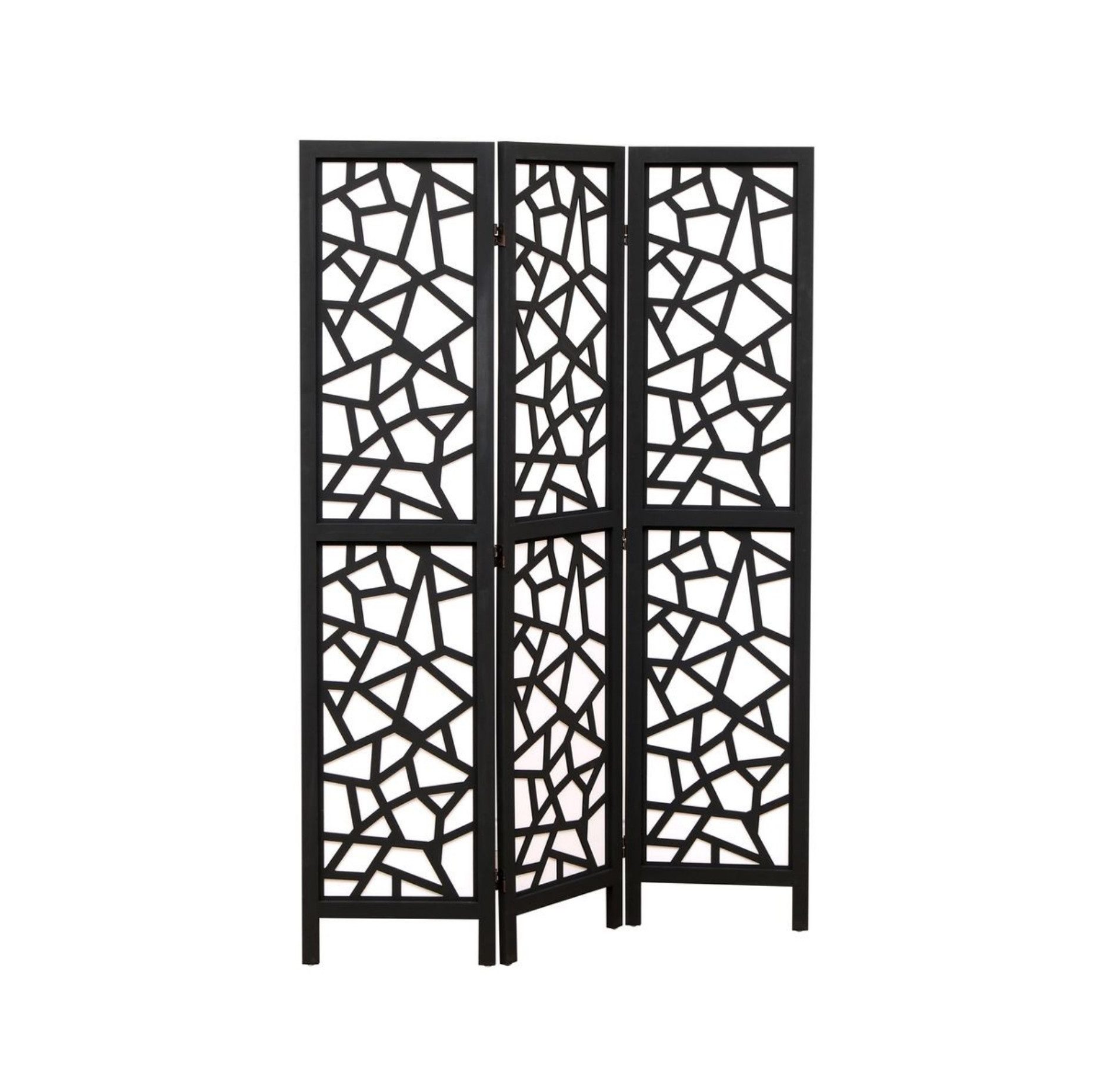 Happy Home Stellwand Trennwand Paravent Wohnraumgestaltung 3-teiliger Stellwand Sichtschutz
