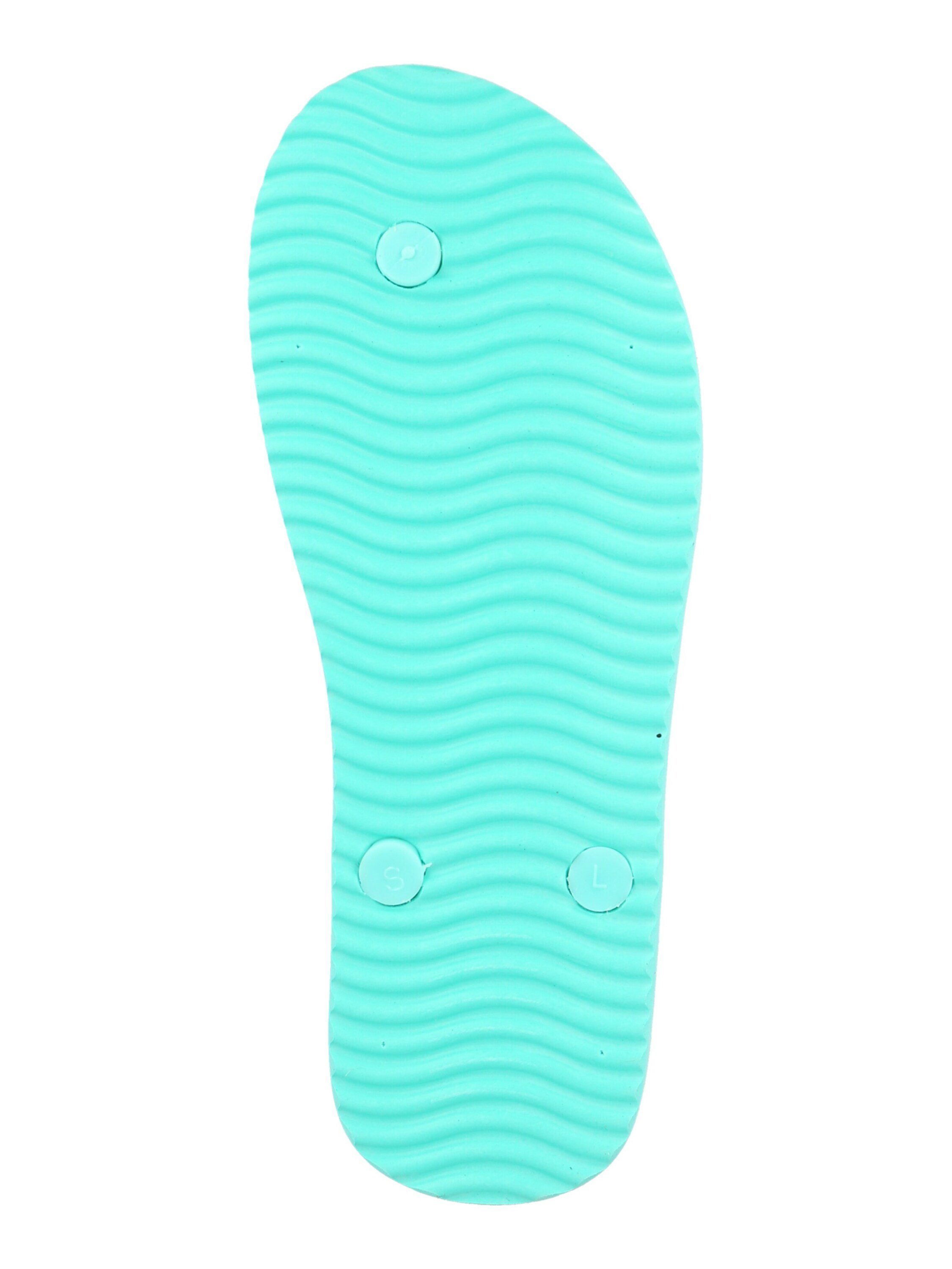 lt turquoise (1-tlg) Zehentrenner Flip Flop