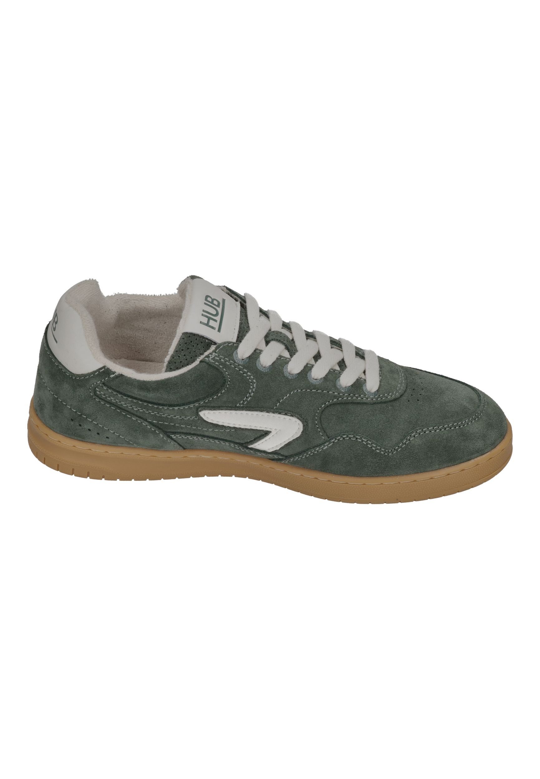 HUB VANCOUVER Sneaker Sage Green Off White Gum