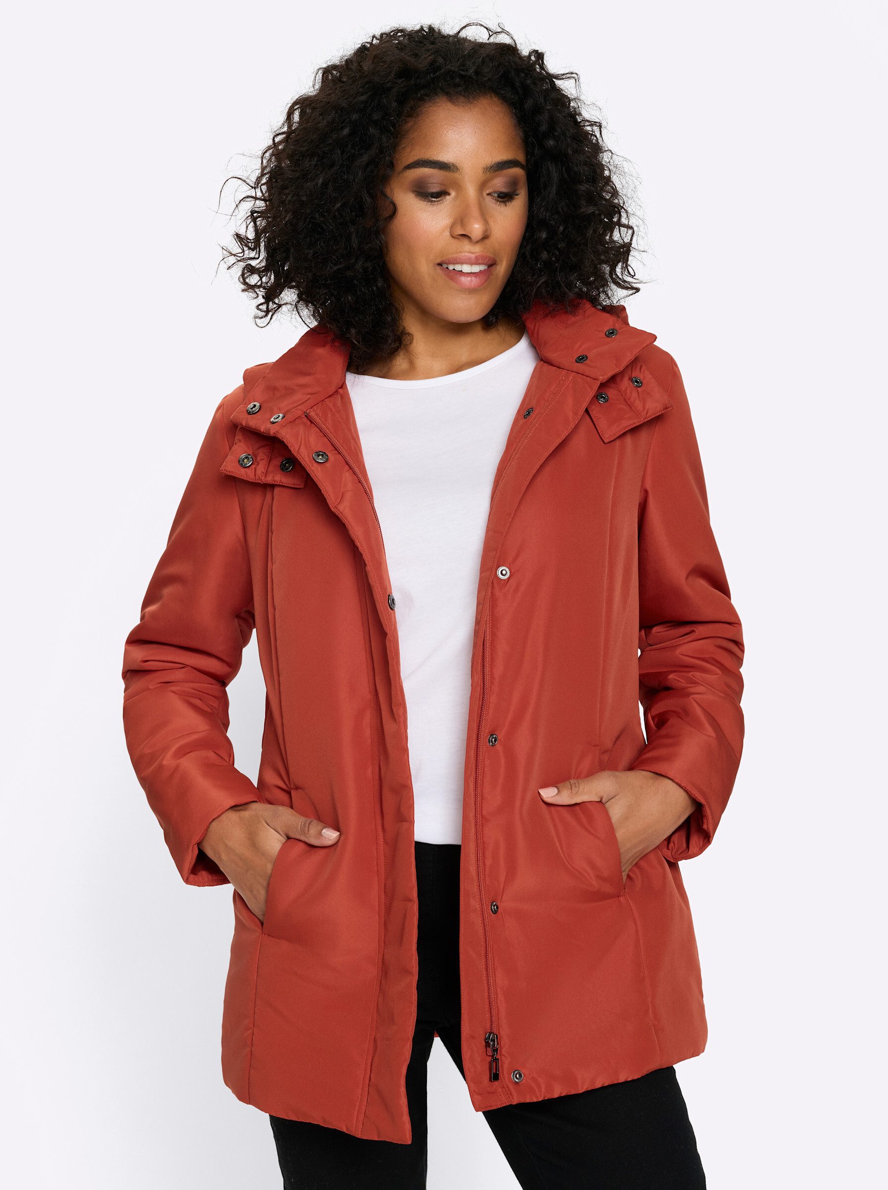 Sieh an! Allwetterjacke Jacke Langarm