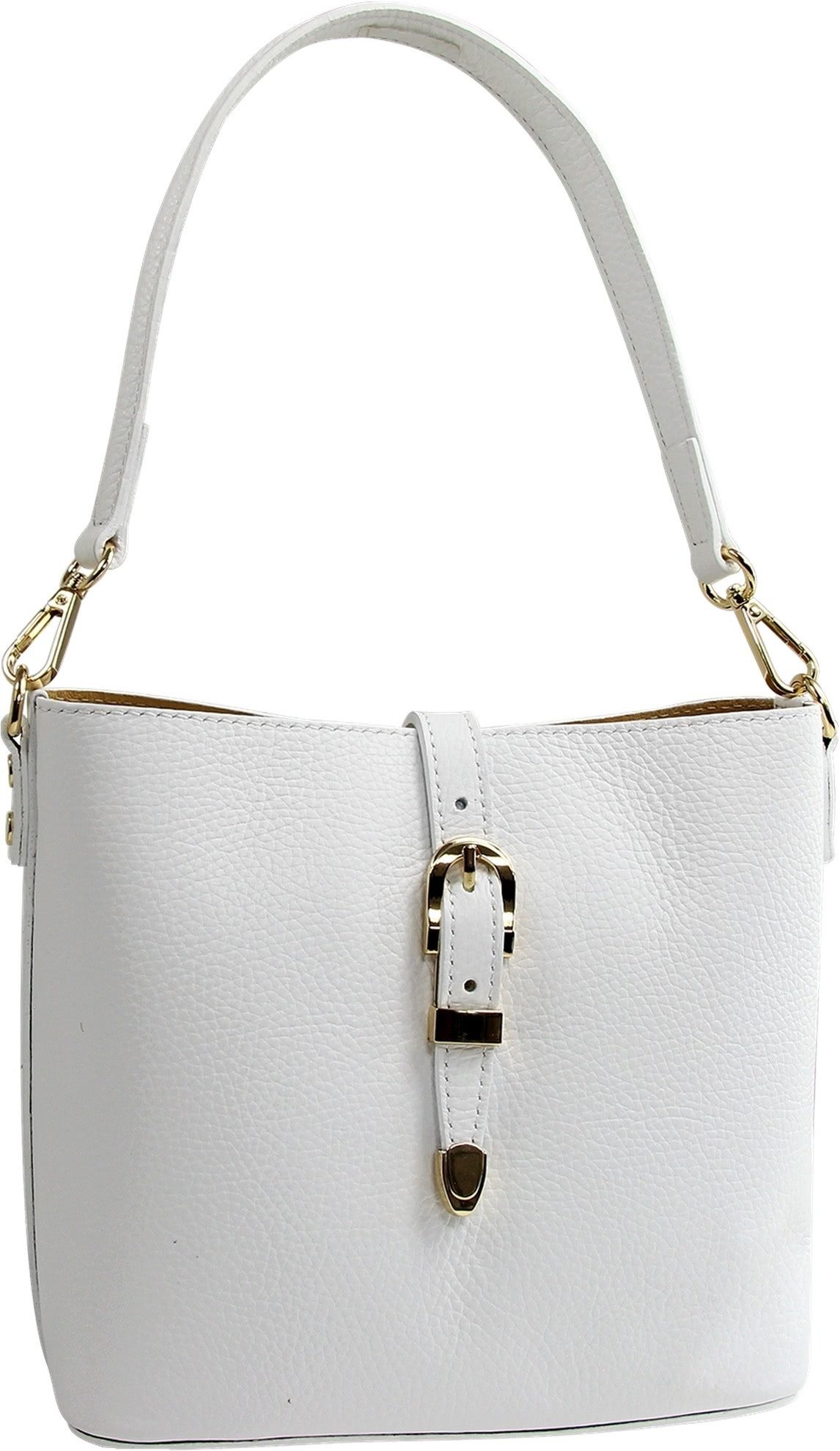 Umhängetasche Toscanto Damen Umhängetasche Tasche weiß