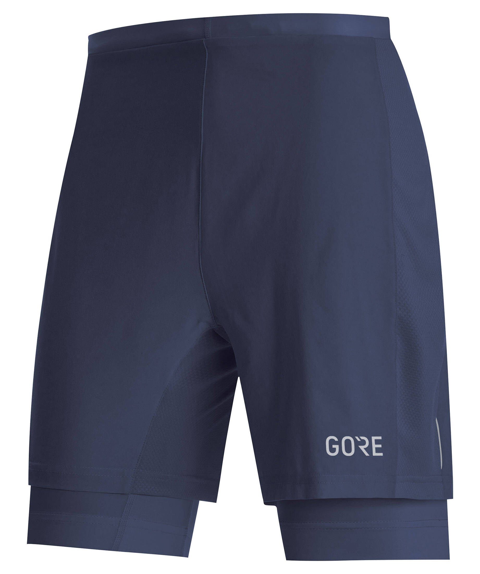 GORE® Wear Laufshorts Herren Laufshorts "R5 2in1 Shorts" (1-tlg) Orbit Blue