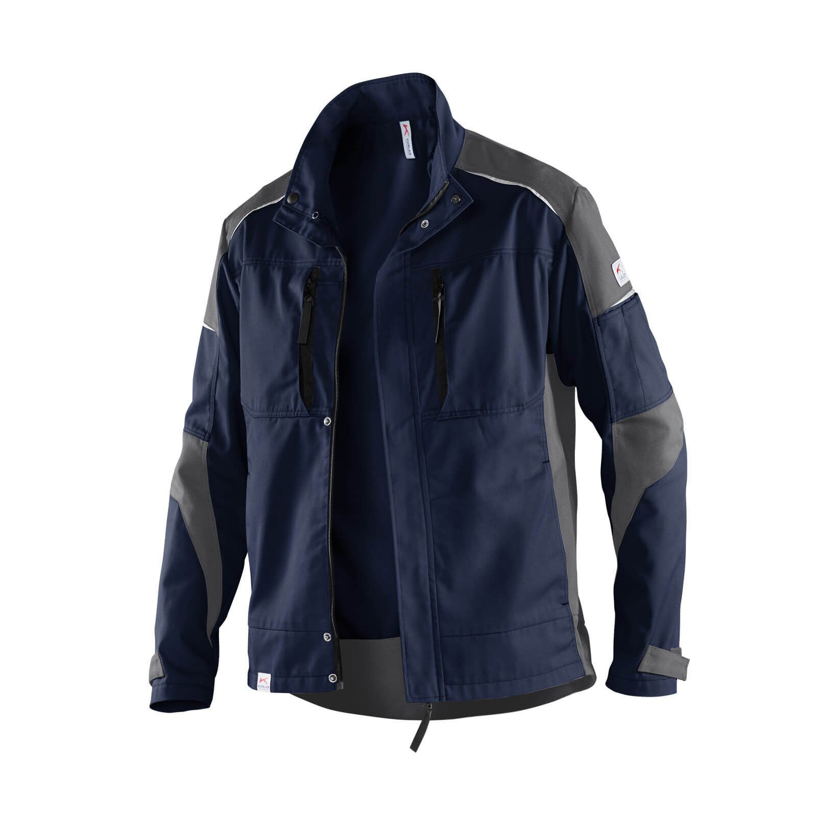 Kübler Pilotenjacke Kübler Activiq Jacke dunkelblau/anthrazit