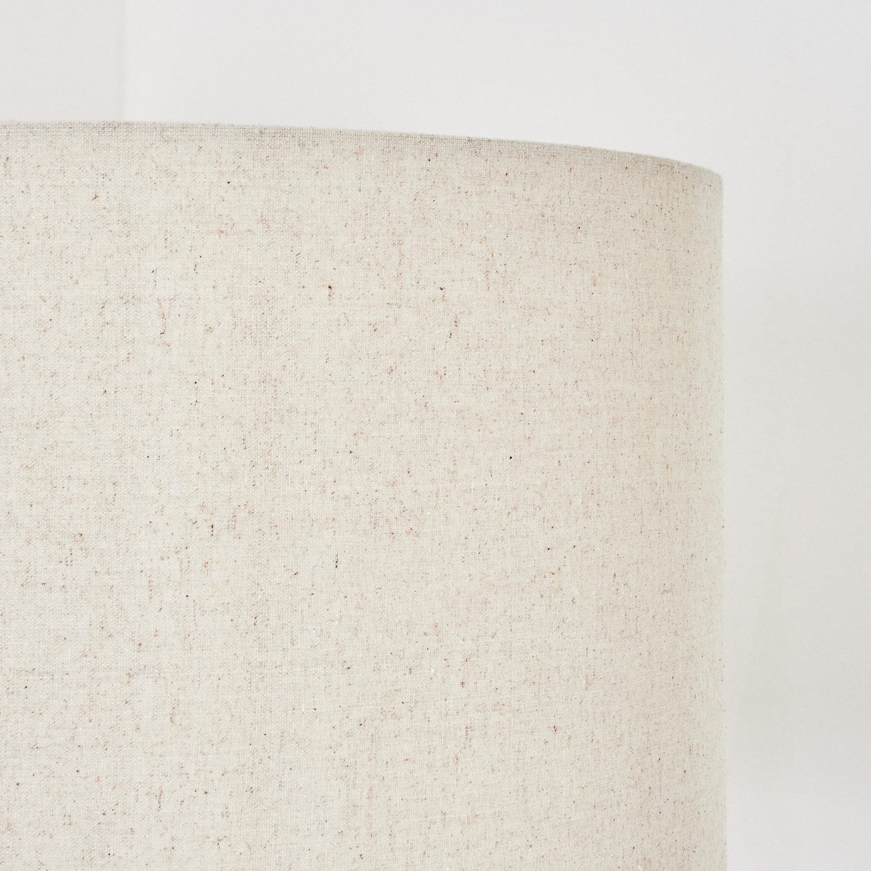 hofstein Stehlampe Stehlampe aus Holz/Metall im modernen Boho-Design, ohne Leuchtmittel, Stehleuchte mit Schirm aus Stoff und Fußschalter, Ø 50cm, 152,5cm, E27 – Bild 3 von 5