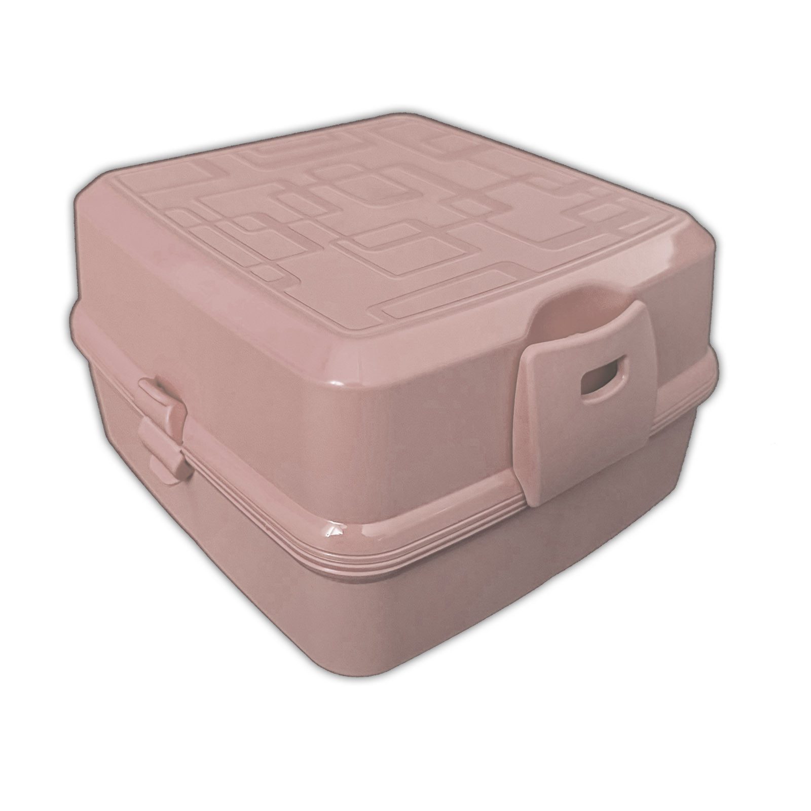 HAC24 Lunchbox Brot- und Lunchbox mit 4 Fächern Vesperdose Brotdose Vorratsbox, Kunststoff, 1400ml, Inkl. Gabel & Löffel