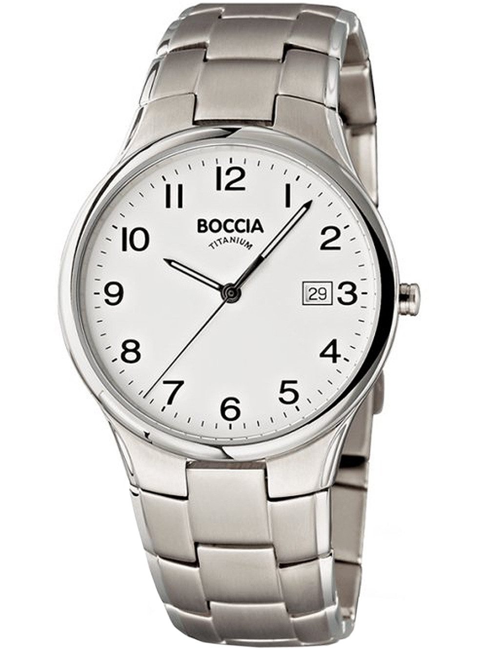 Quarzuhr Boccia 3512-08 Herrenuhr Titanium 36mm 5ATM Boccia 3512-08 Herrenuhr Titanium 36mm 5ATM