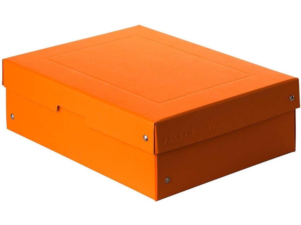 Falken Geschenkpapier Falken PureBox 'Pastell', DIN A4, 100 mm Höhe orange